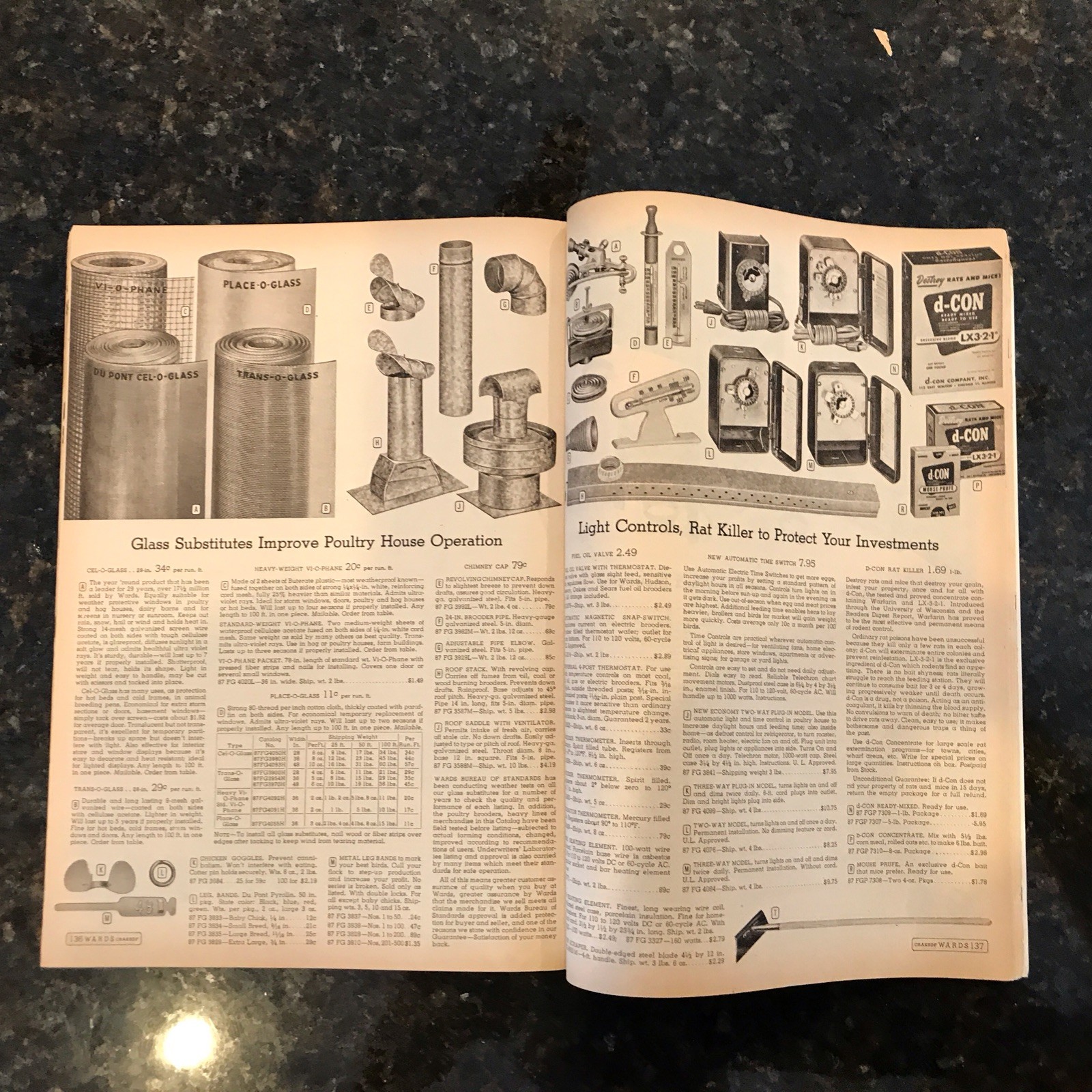 1954 Montgomery Ward Farm Equipment Book Catalog