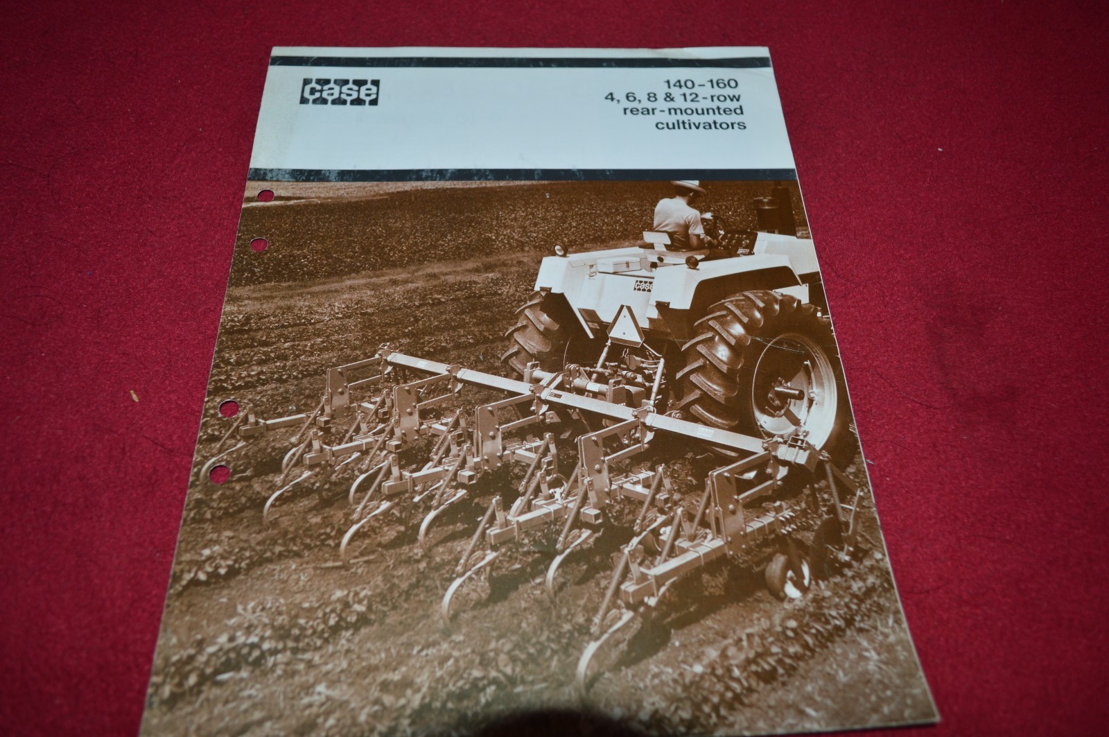 Case Tractor 140 160 4,6,8,12 RowRear Mounted Cultivators Dealer&rsquo;s Brochure DCPA