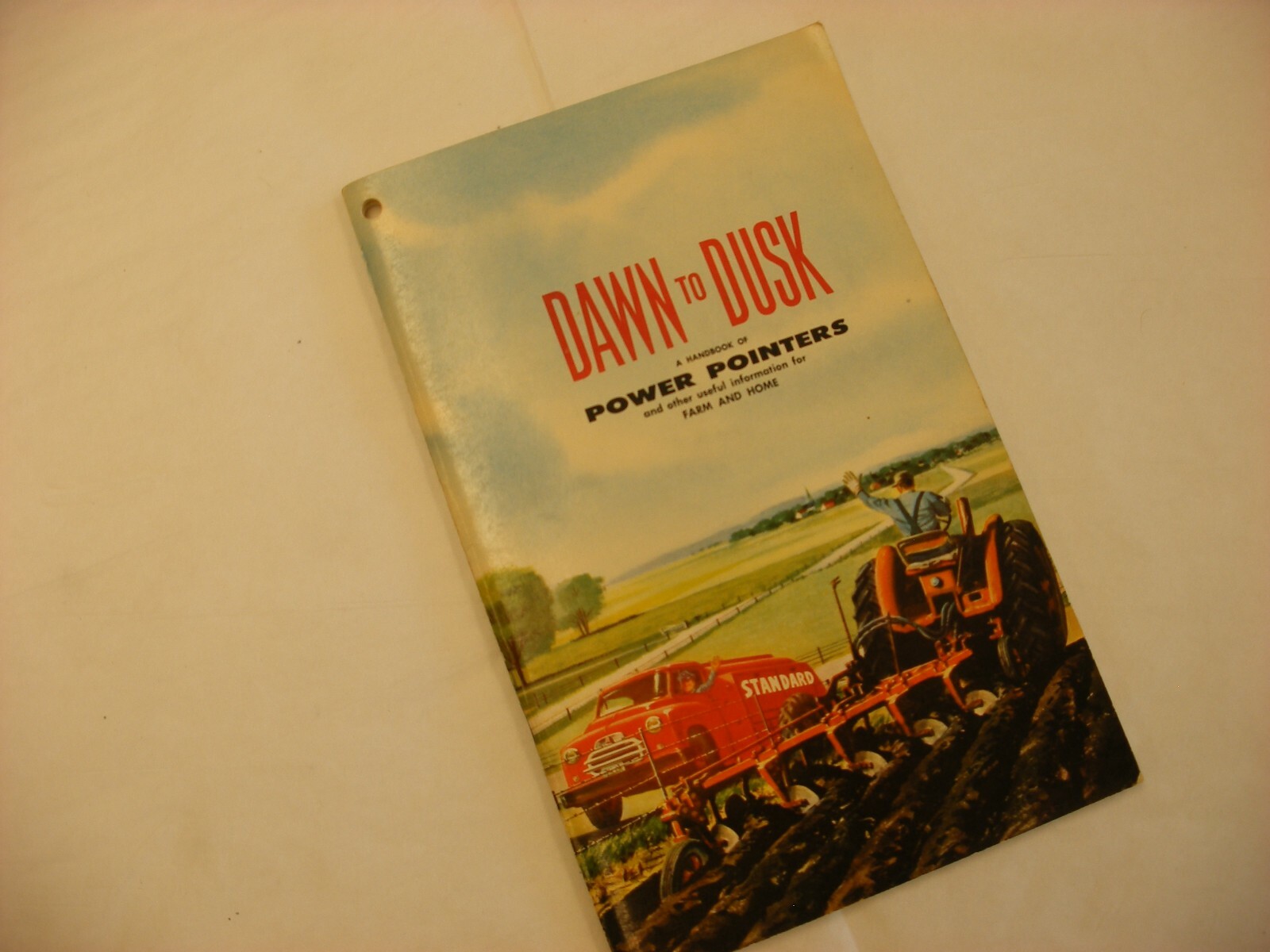 Vtg Oil & Gas Advertising – 1955 Standard Oil Farm Tractor Machinery