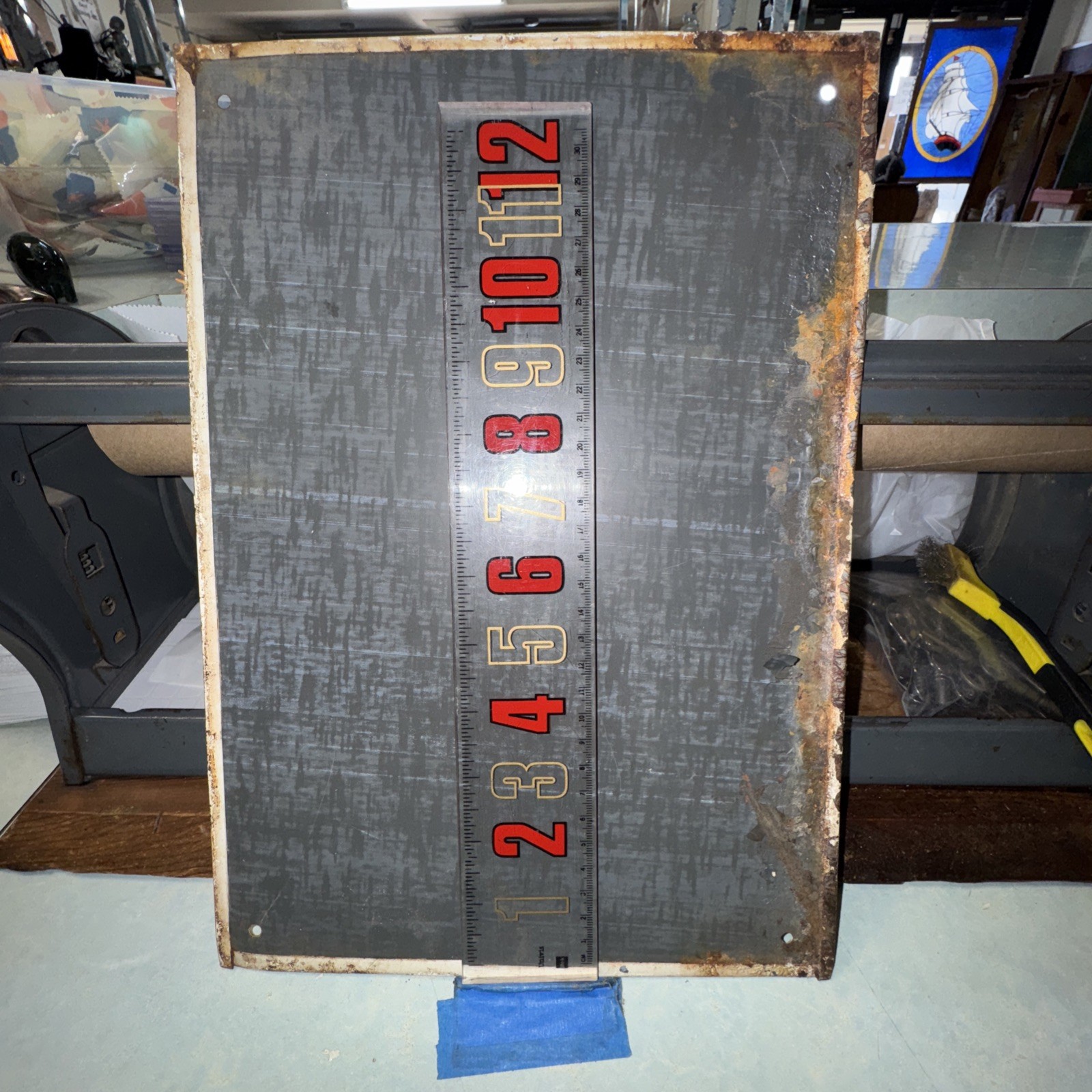 Member eastern artificial insemination cooperative painted tin sign