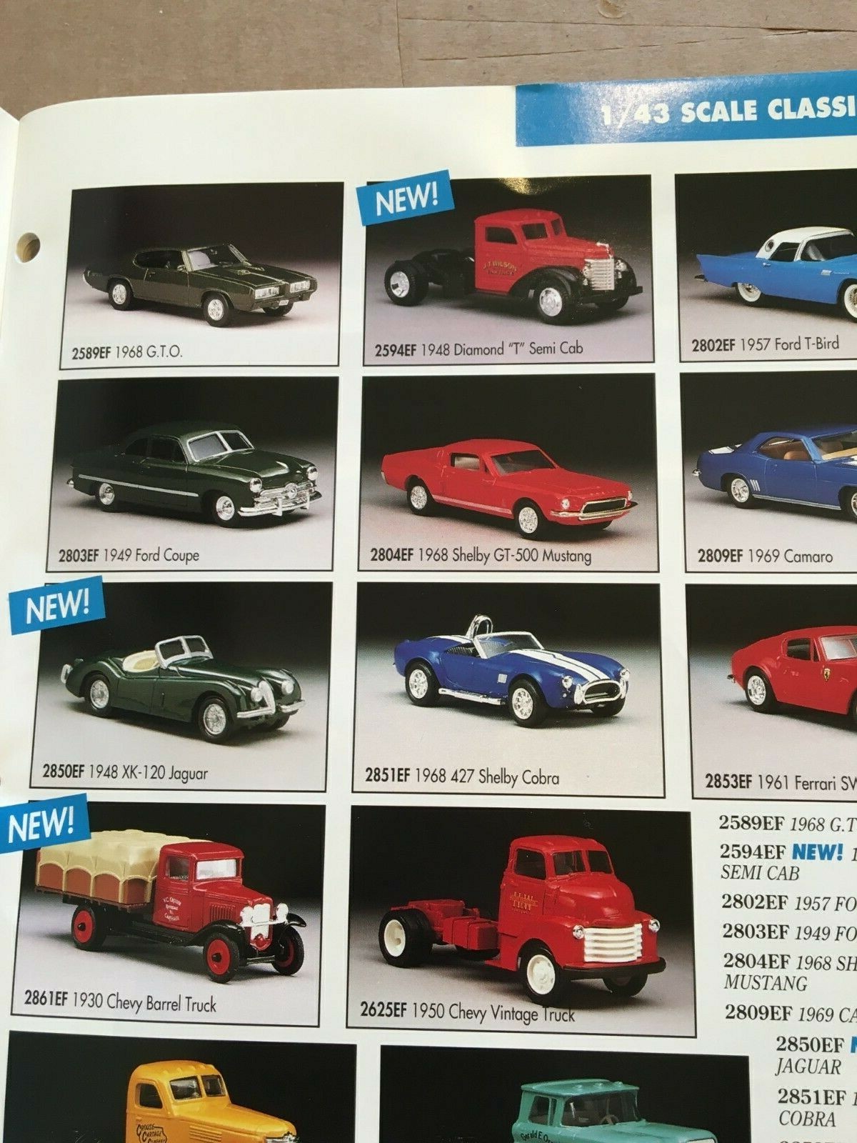 Ertl Toys Brochure 1991 (Nice)
