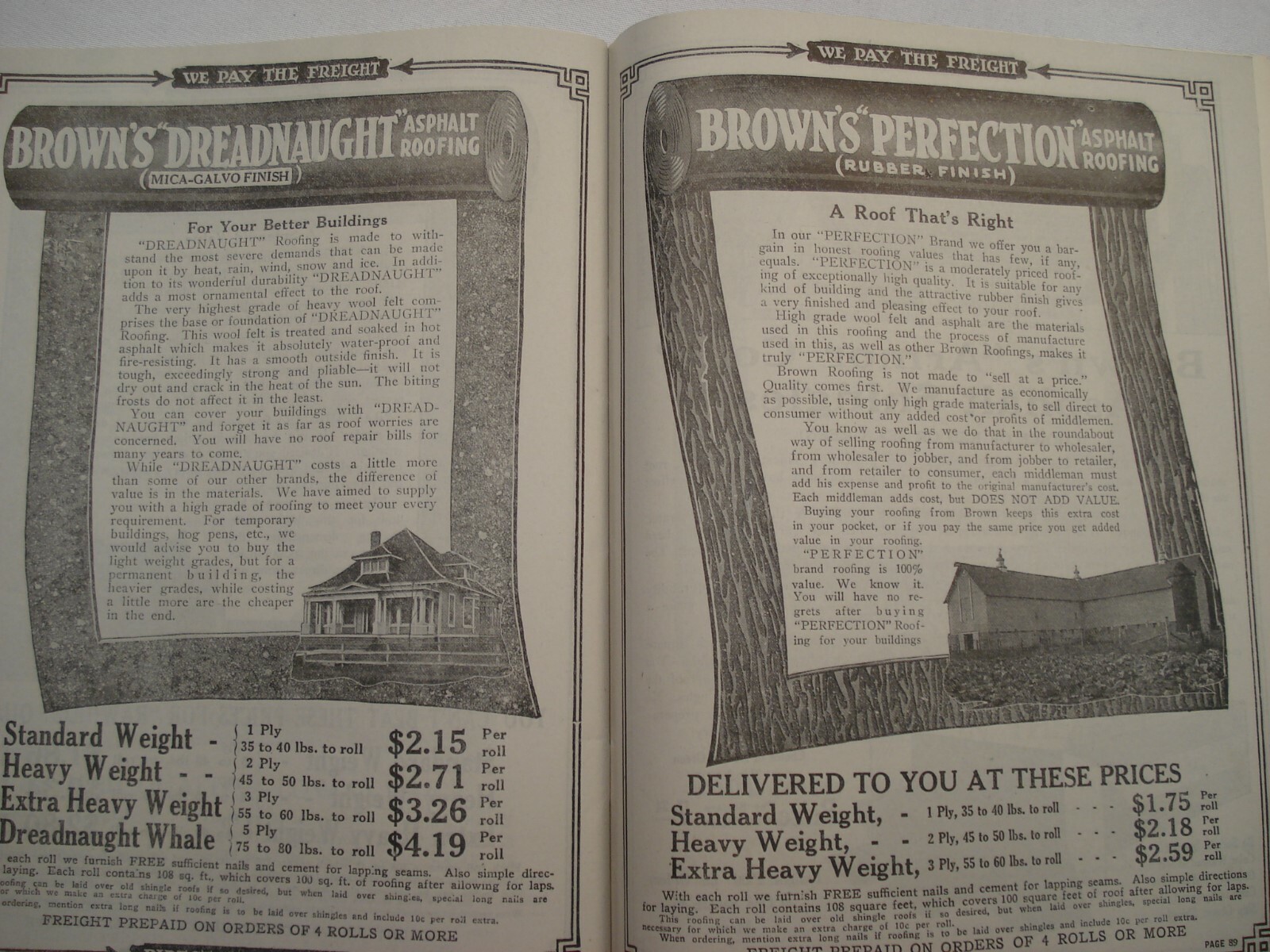 CATALOG BROWN FENCE & GATES DECEMBER 1919 CLEVELAND OHIO
