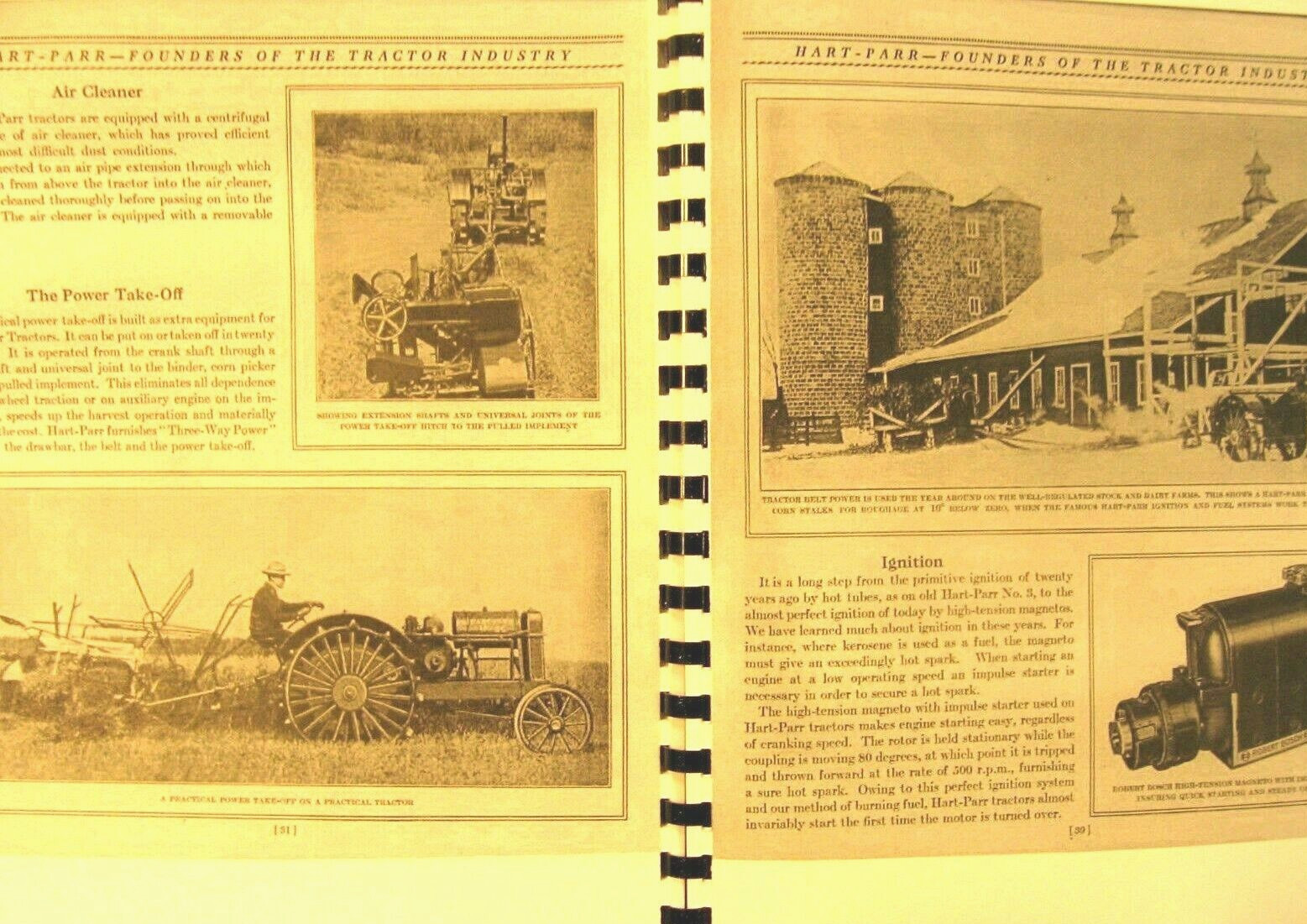 1923 Hart-Parr Sales Manual All of the New Models as well as the old 67 Pgs.