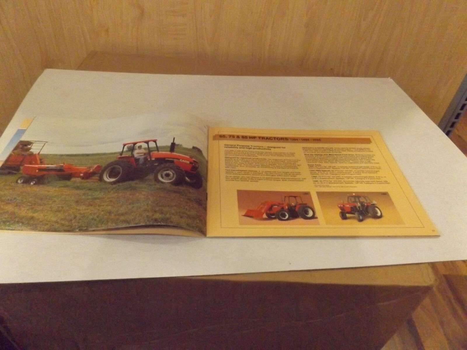 1986 CASE-IH FARM EQUIPMENT BUYER&rsquo;S GUIDE , LIT # AD-60099-B