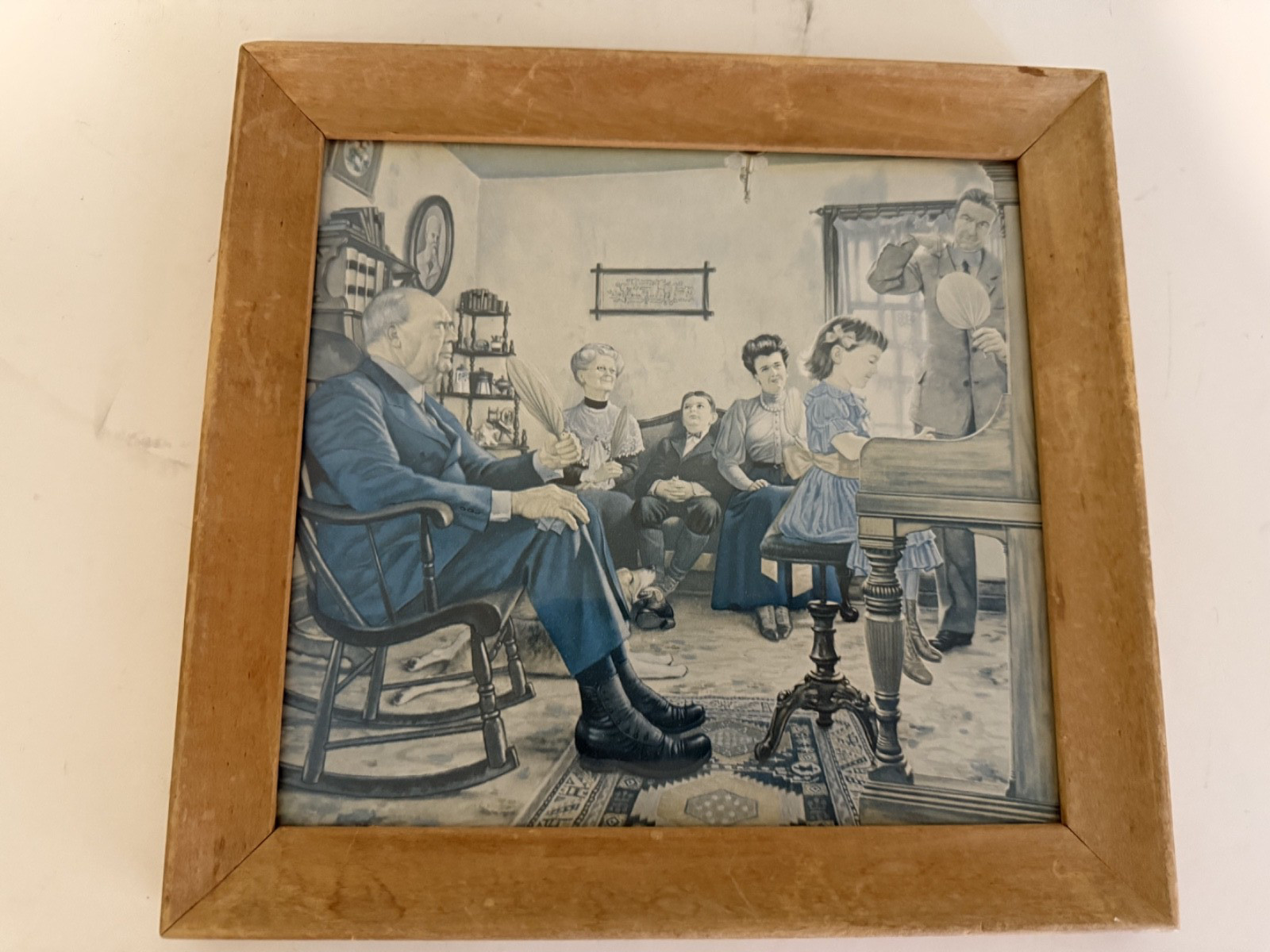 VINTAGE SATURDAY EVENING POST BOHN ALUMINUM AND BRASS CORPORATION PICTURE FRAMES