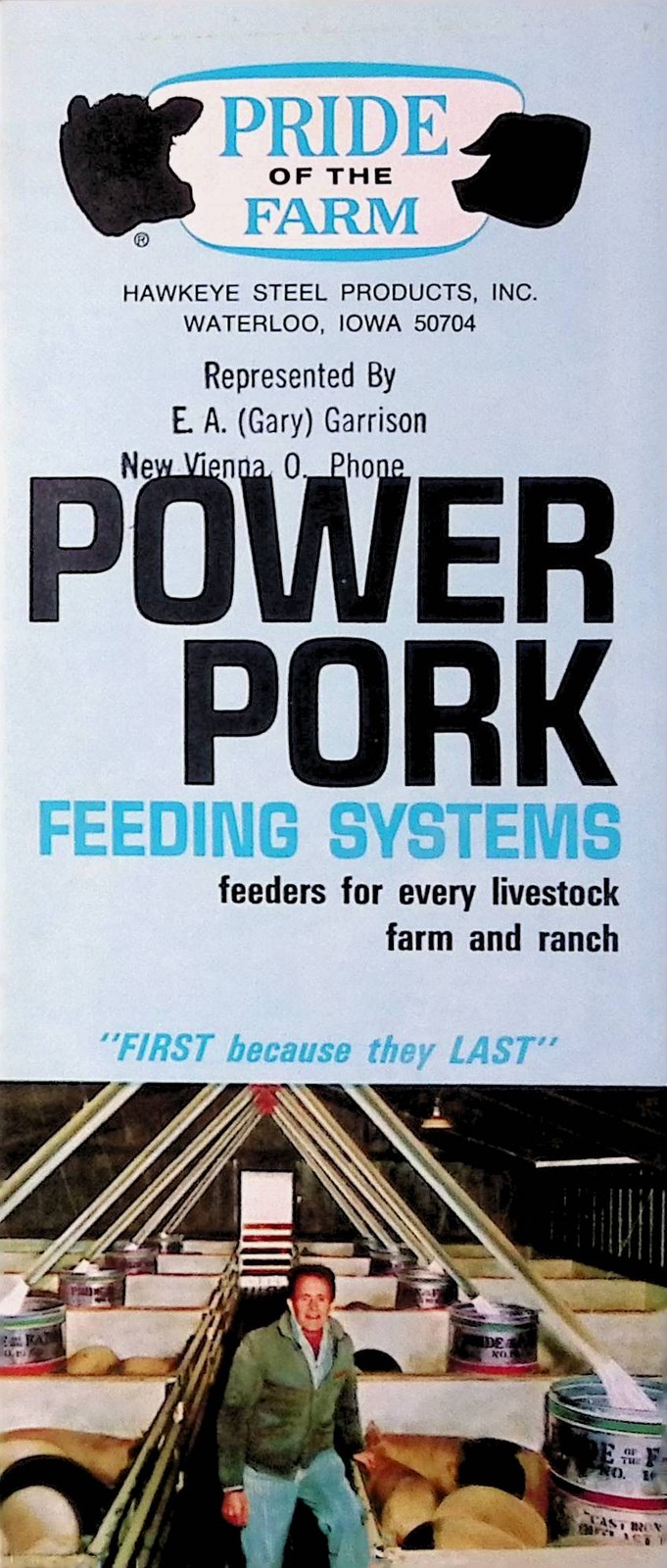 Vintage Farm Machinery Sales Brochure Farm Brochure Power Pork Feeding Systems