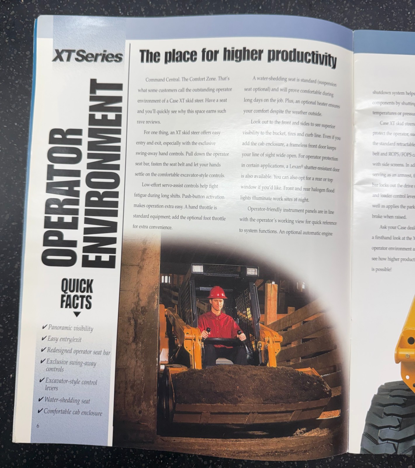 *Case 40XT 60XT 70XT 75XT Skid Steer Loader Sales Brochure Manual Literature Ad