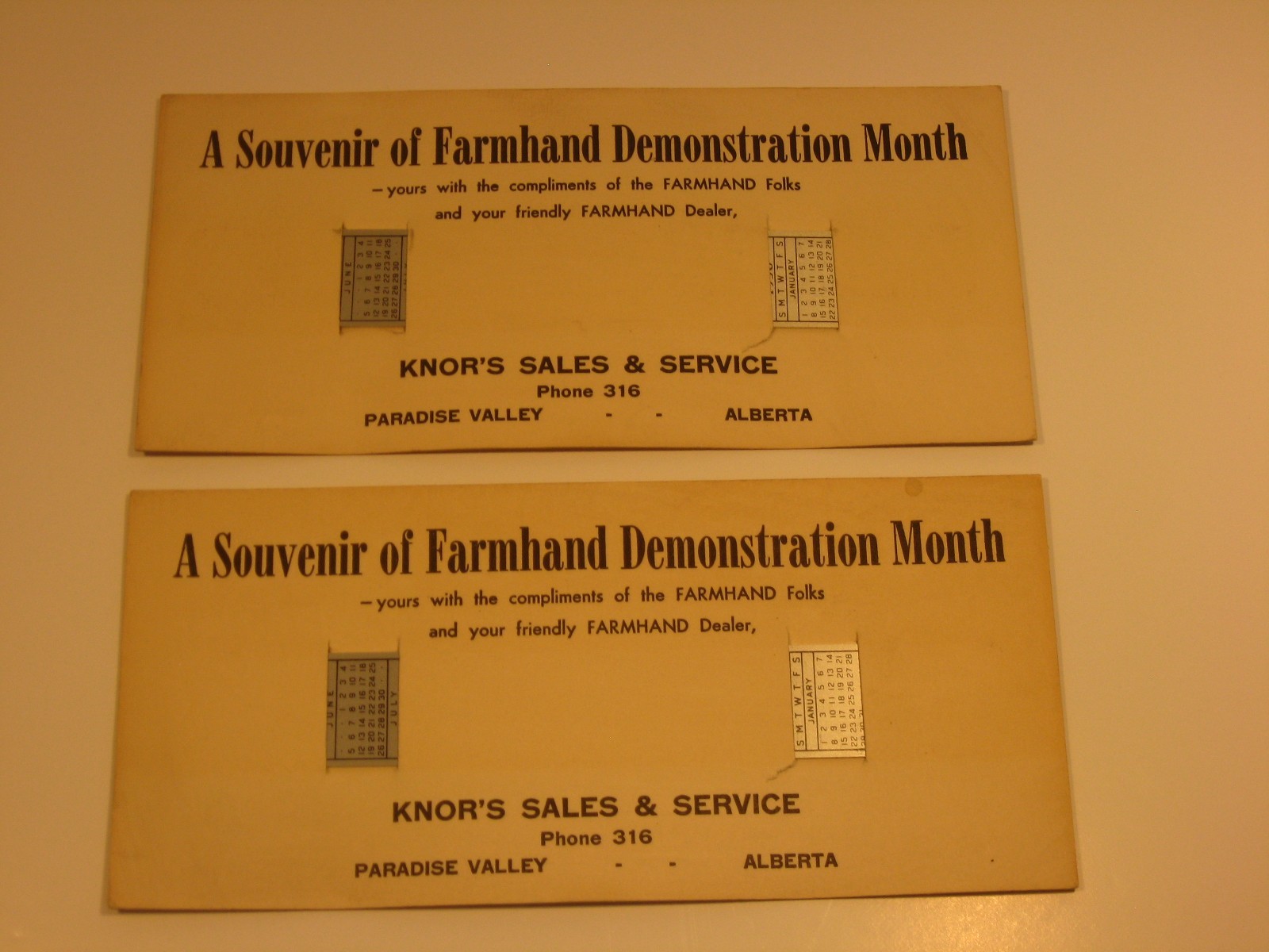 Farmhand Implements Ruler 1949 Paradise Valley Alberta
