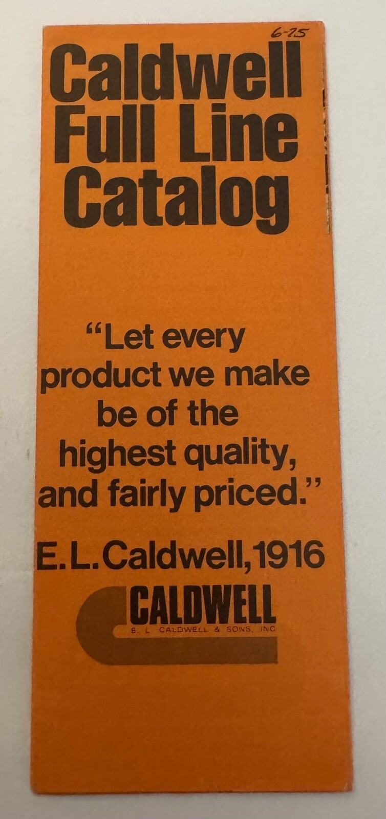 Vintage Farm Equipment Caldwell Full Line Catalog Brochure Farm Tools