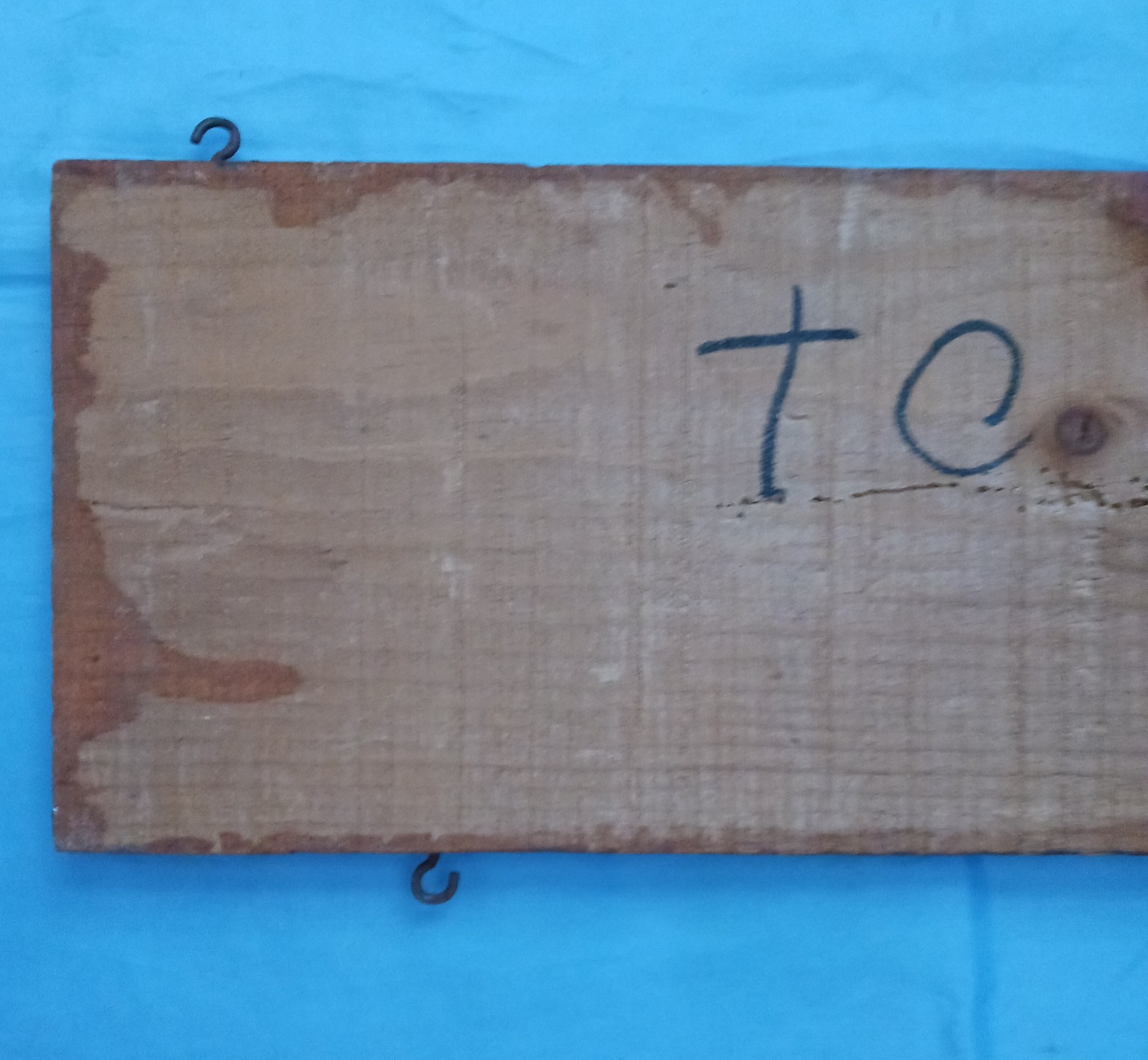 Vintage HIGH HAND Loomis Fruits Growers RED ROY PLUMS Wood Crate Piece 16&Prime; x 6&Prime;