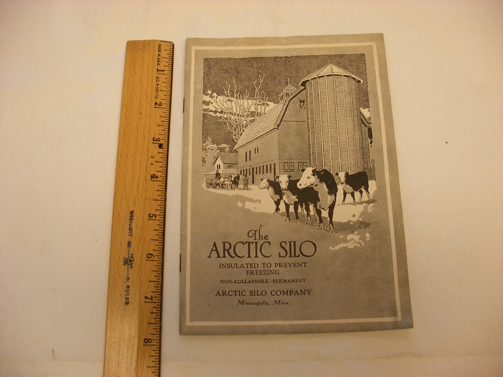 Vtg Farm Agriculture Equipment Catalog – Arctic Silo Company Insulated Permanent
