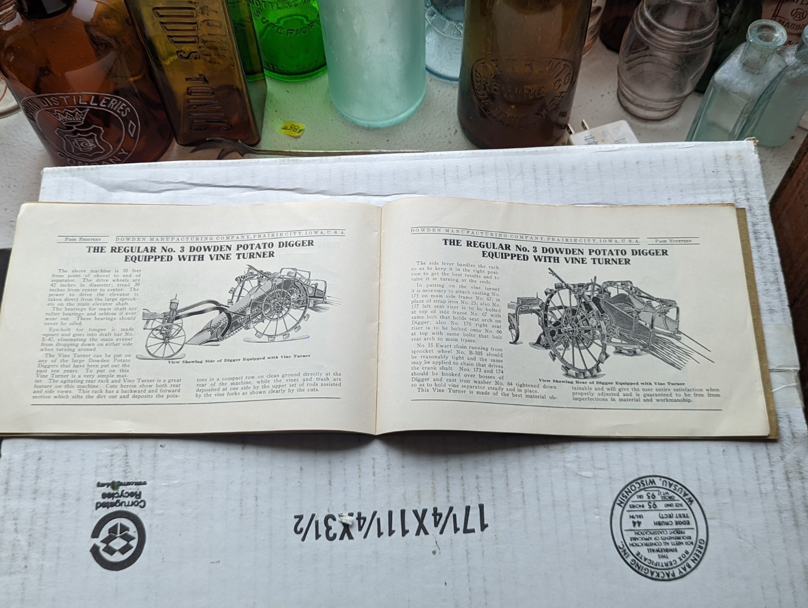 Dowden Digger Catalog Prairie City Marshalltown Iowa Advertising Ketchum Gaston