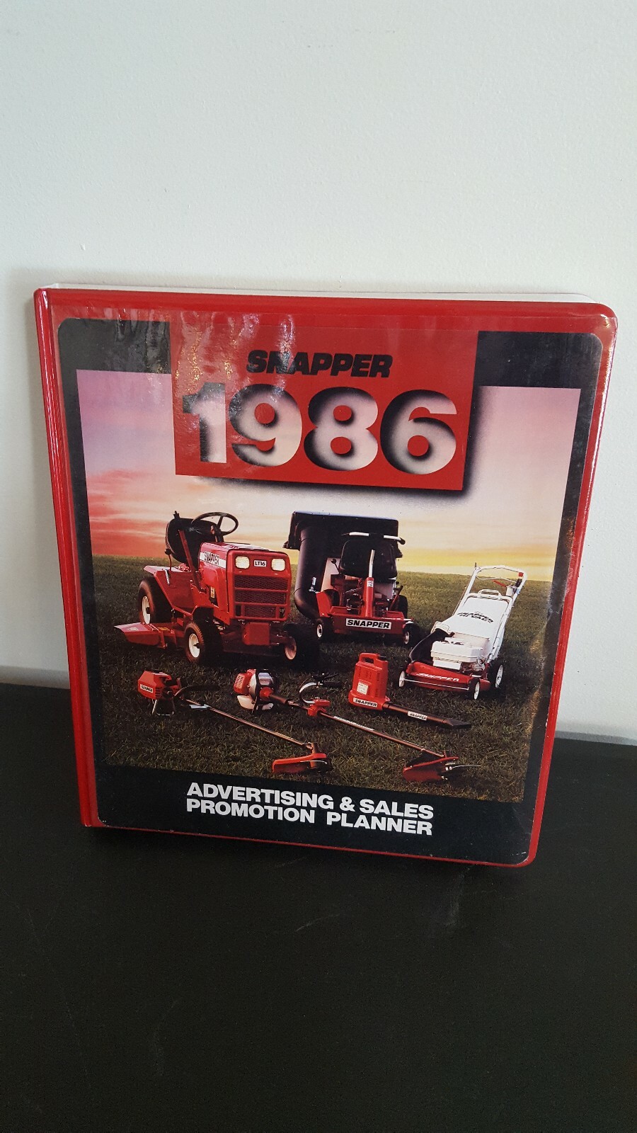 1986 Snapper Advertising & Sales Promotion Planner for Dealer