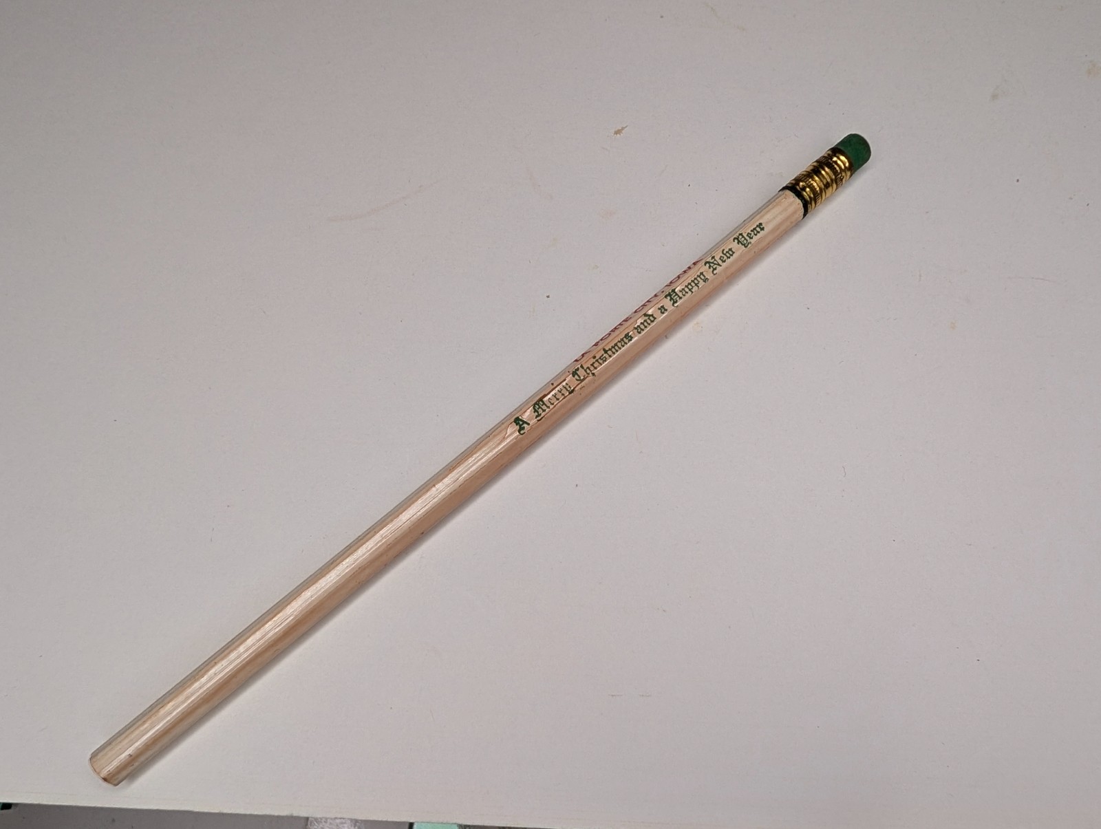c1950s La Porte City Iowa Fosse Produce Co Advertising Pencil Christmas Xmas IA