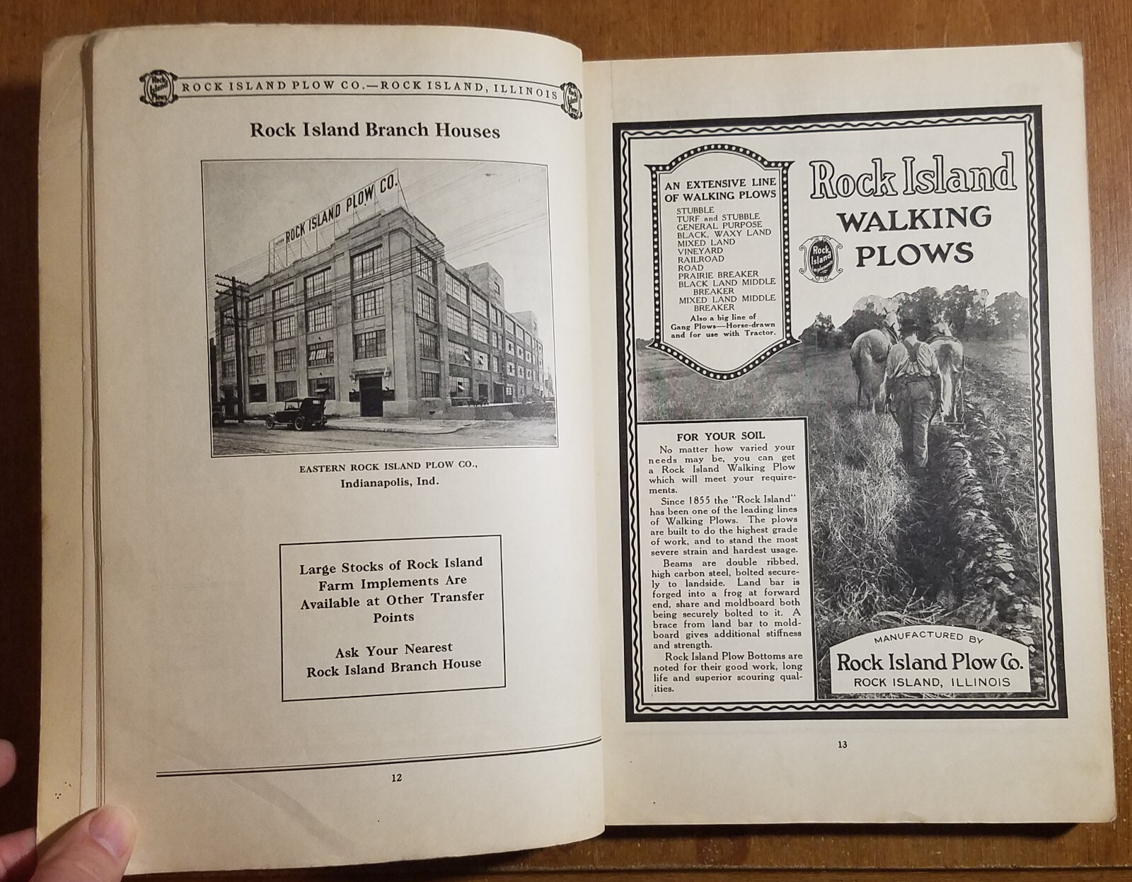 1920&rsquo;s Rock Island Implements Catalog #42