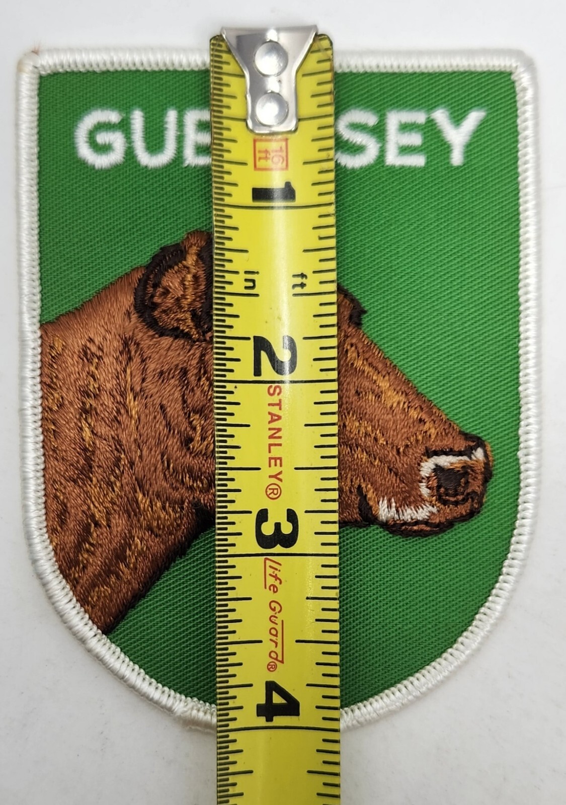 Guernsey Patch Cow Milk Dairy Agricultural Farming Animals Great Condition