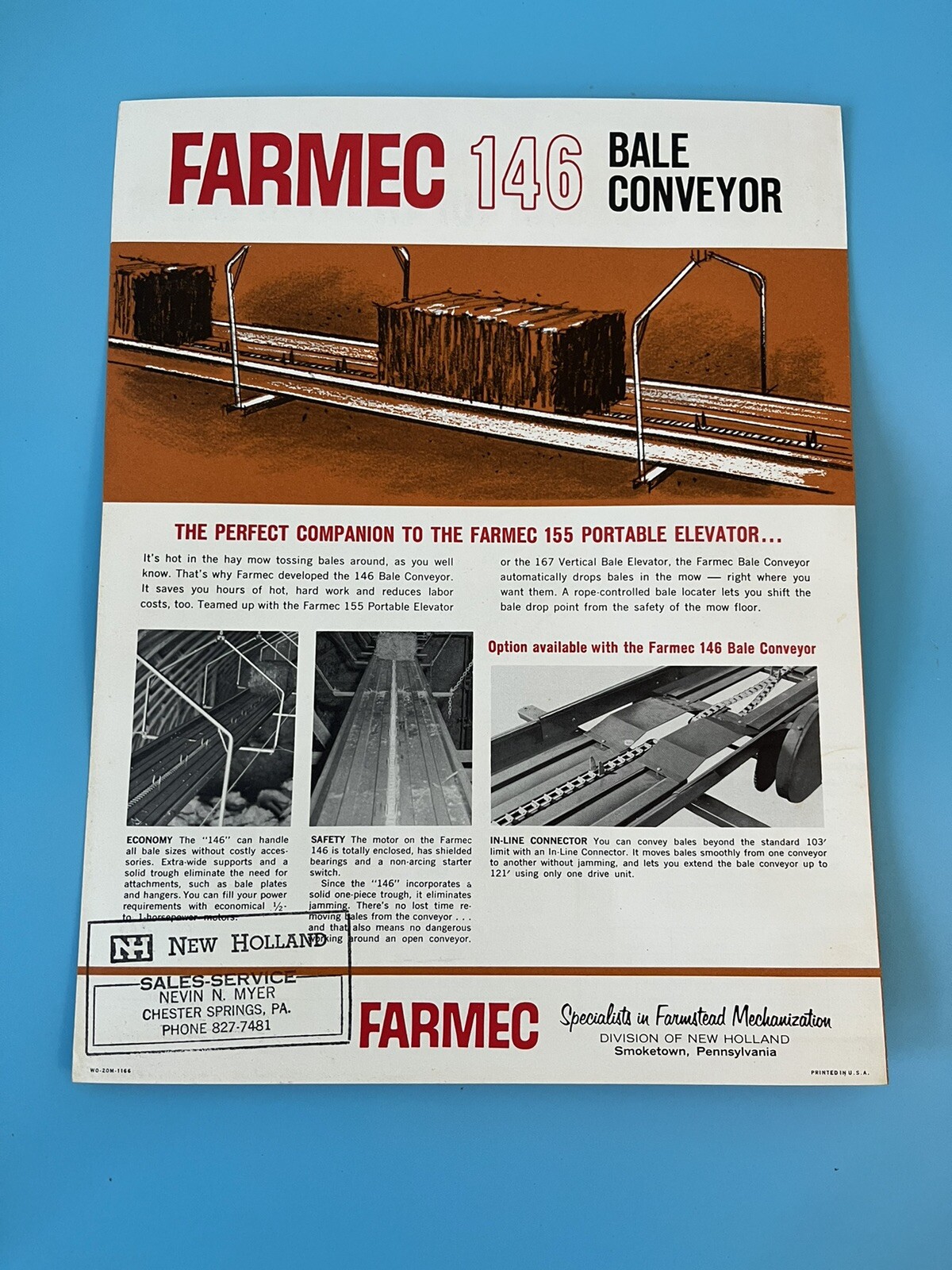 Vintage Set of 4 Farmec Buyers Guide.