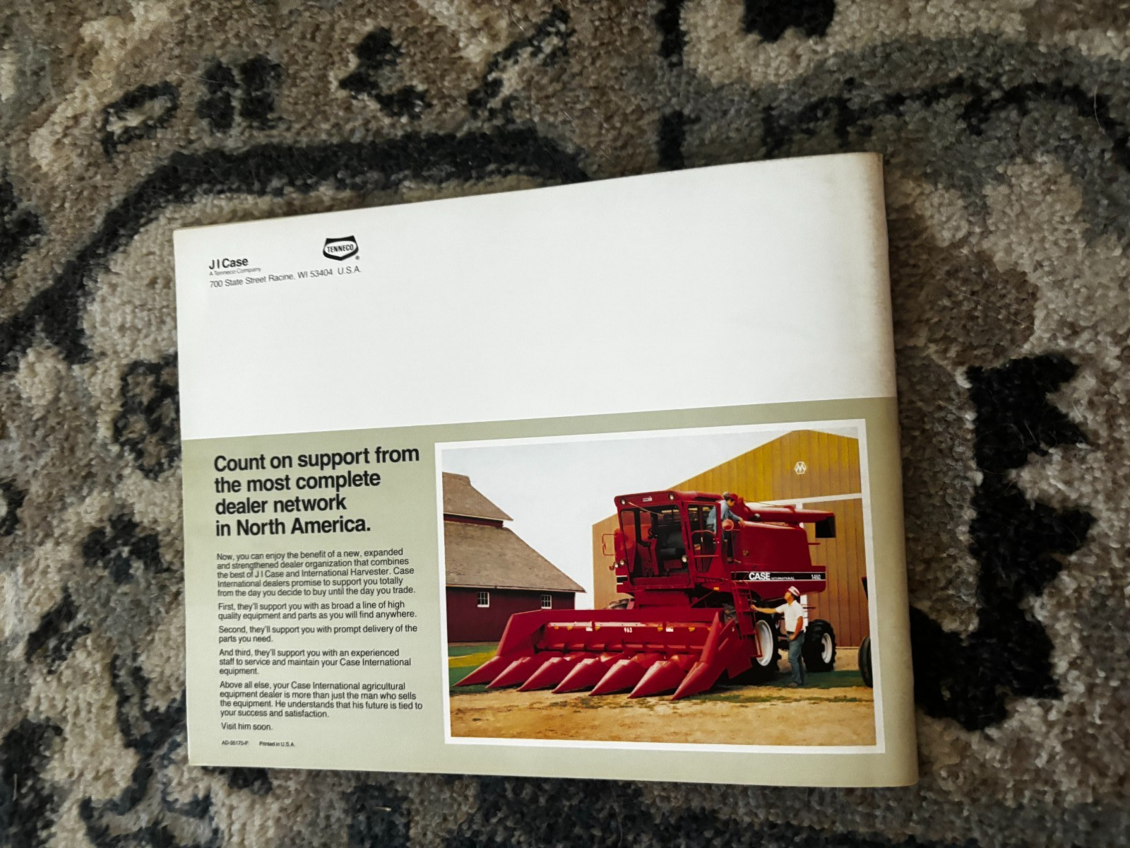 Case International Buyers Guide For 1985 Brochure DCPA26