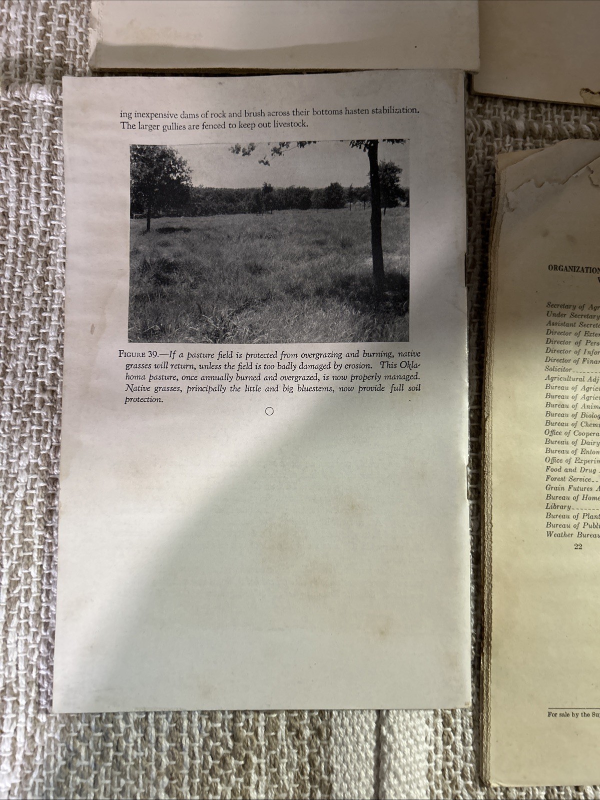 Lot Of 7 USDA 1930’s Farmers Information, Soil Defense, Dairy Farming More #4
