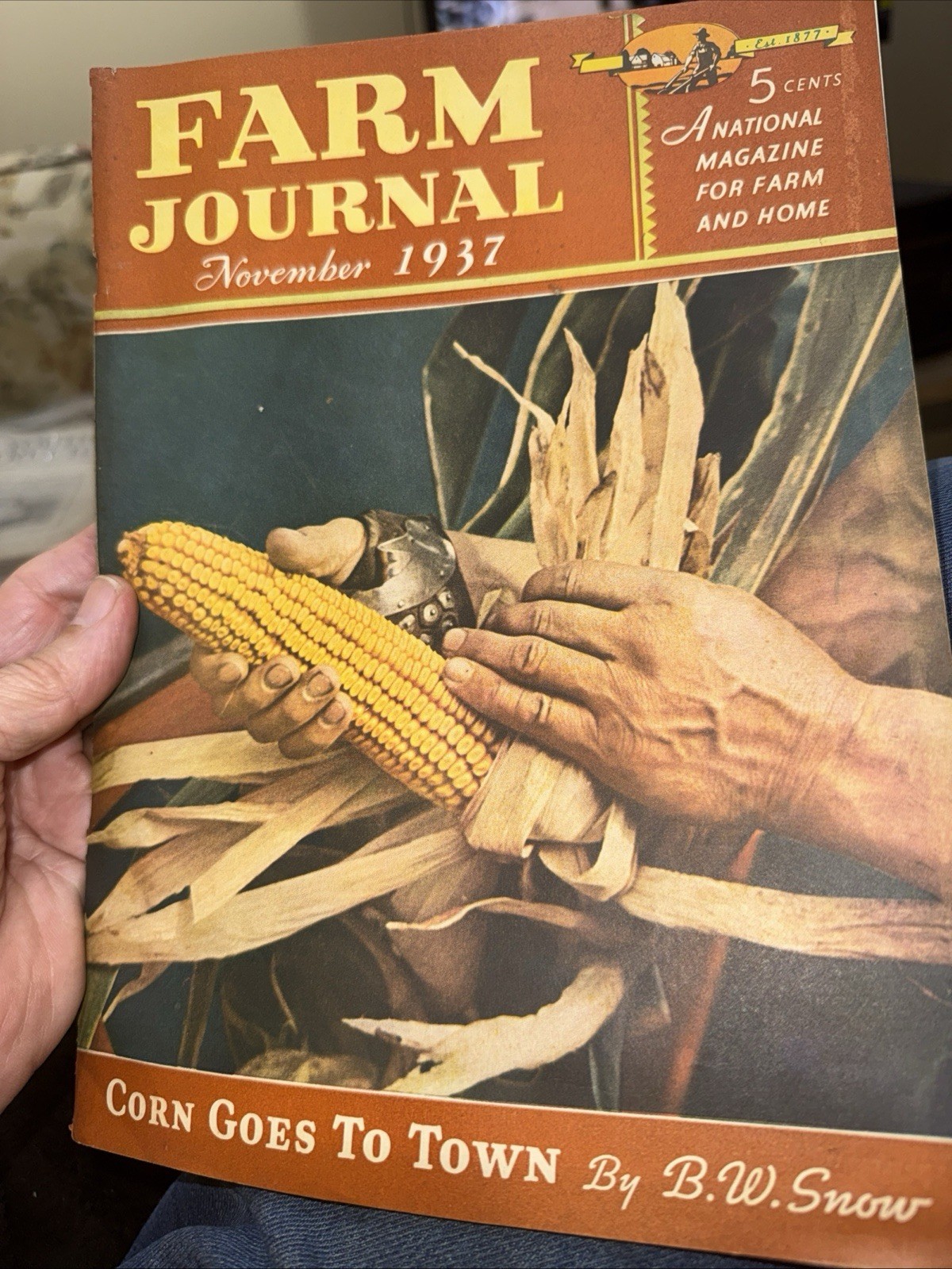 1937 Farm Journal Magazine Iowa State College Experiment Station Bagged