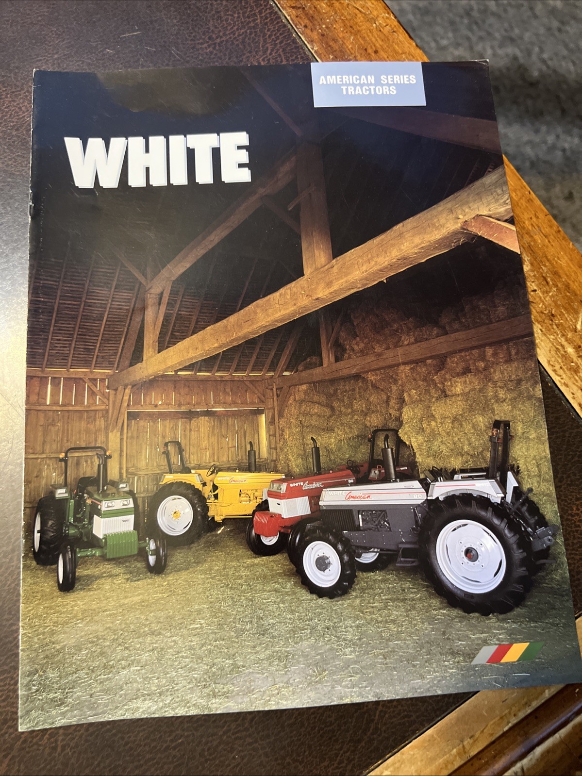 Vintage White Farm Tractors Dealership Brochure American Series