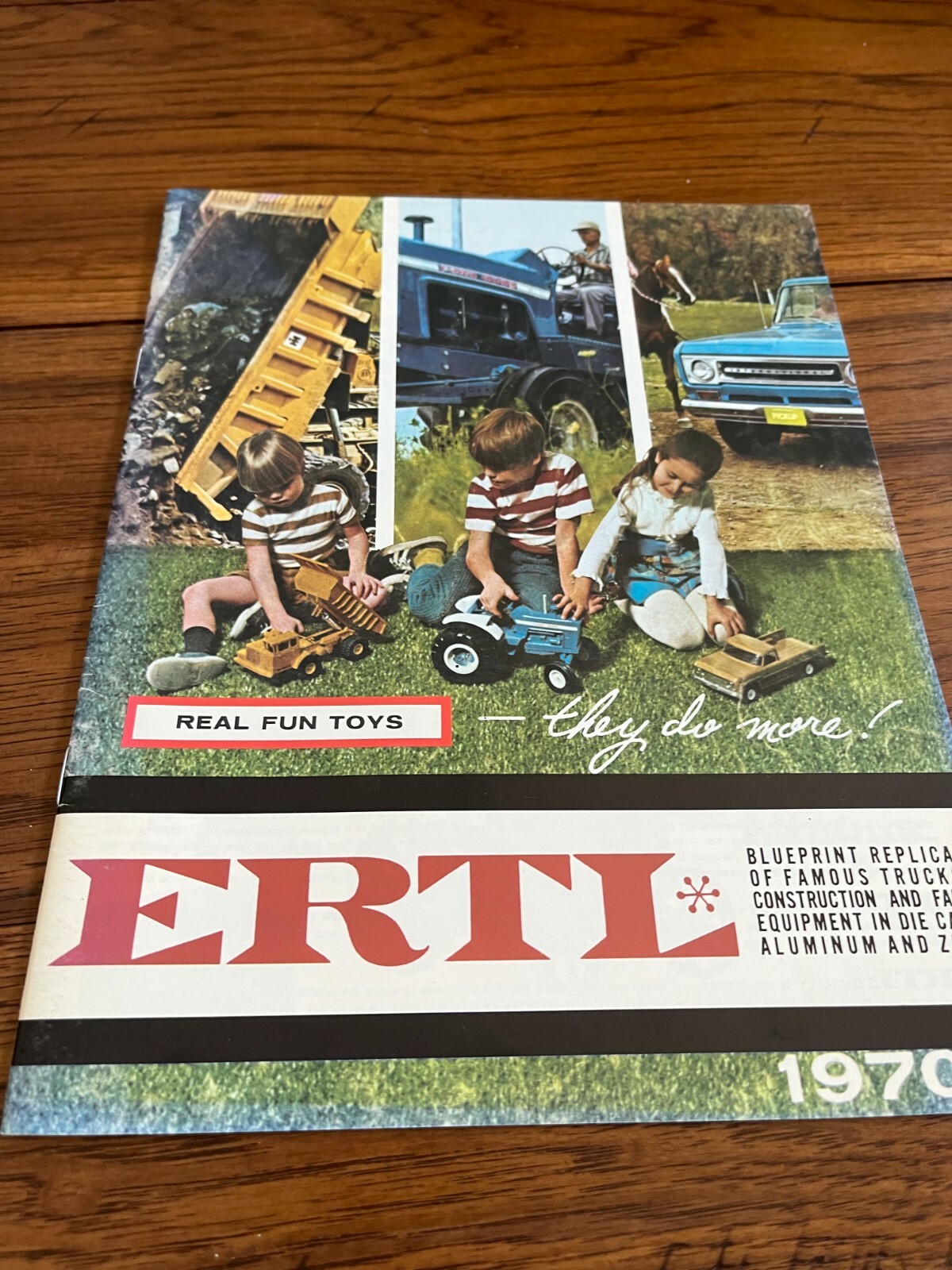 Ertl Toy Catalog For 1970 Brochure FCCA Toy Farmer REPRODUCTION