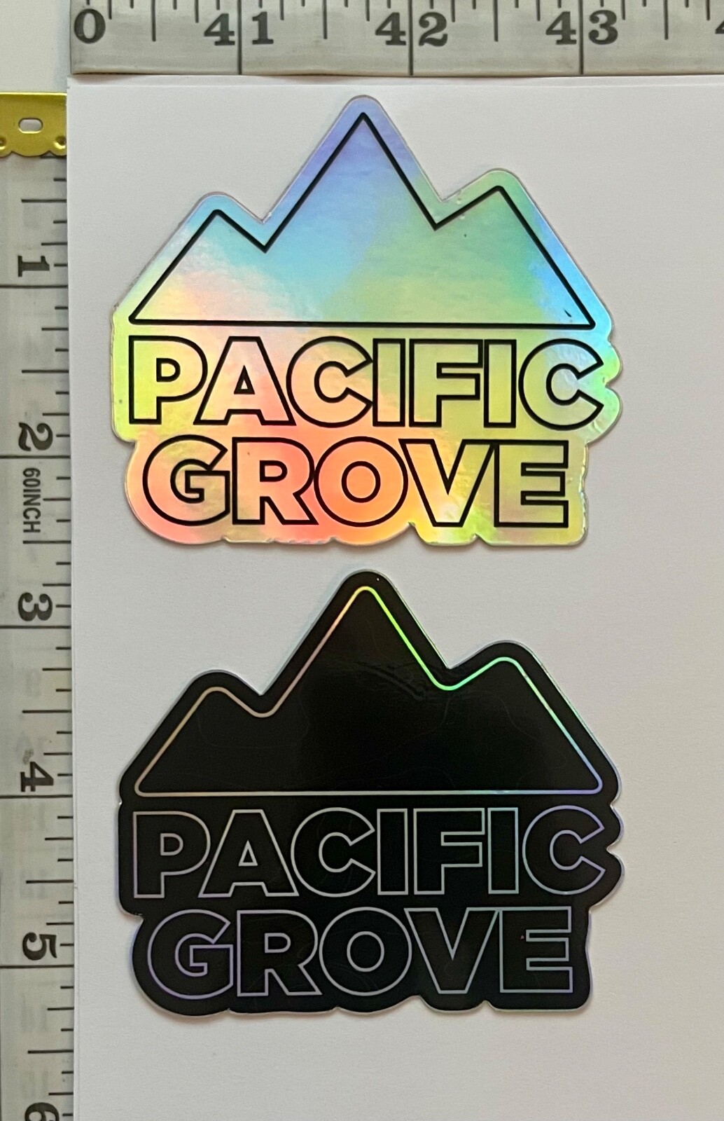 PACIFIC GROVE Vinyl Sticker – Oregon, USA Cannabis Industry Advertisement