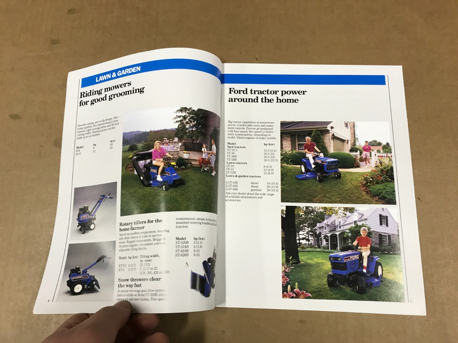 Vintage Ford New Holland Products Buyer&rsquo;s Guide/Salesman Brochure