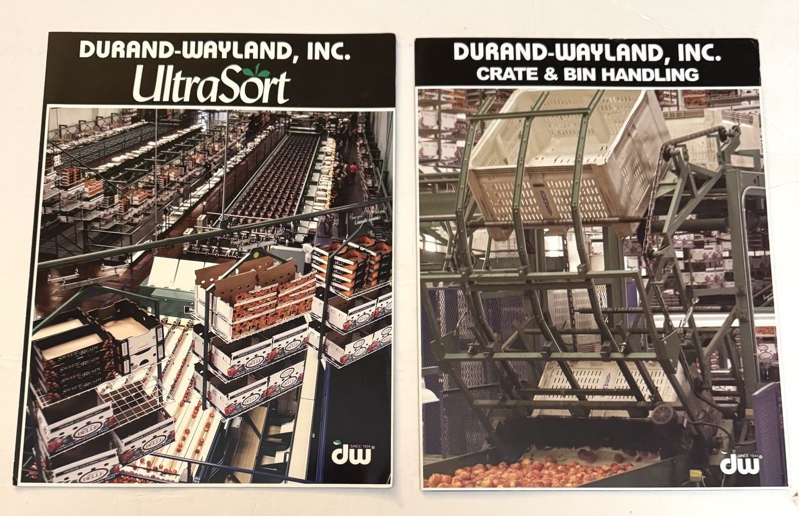 Durand-Wayland Machinery Inc Crate And Bin Handling Equipment Dealer 2 Brochures