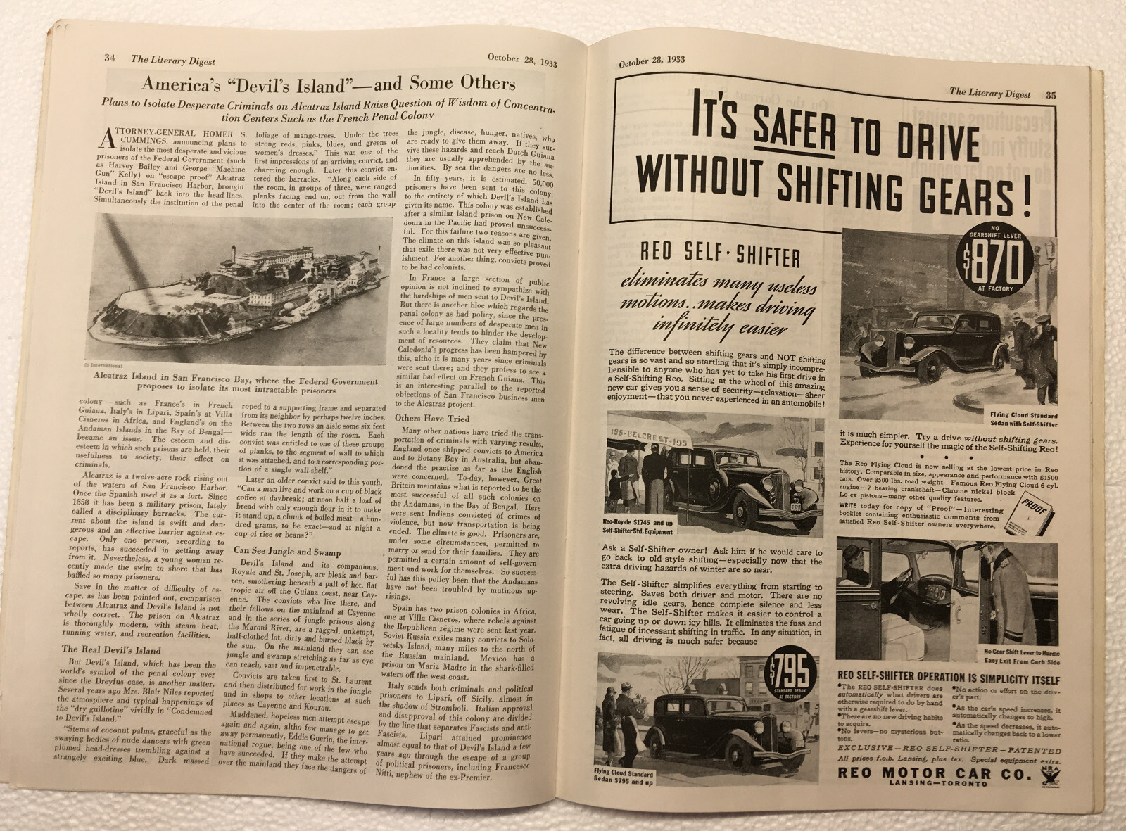 OCTOBER 28, 1933 — THE LITERARY DIGEST MAGAZINE