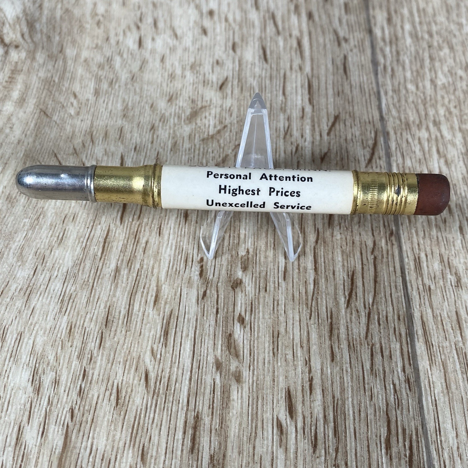 Vintage Percy Vittum & Co. Bullet Pencil South St. Paul, Minn.