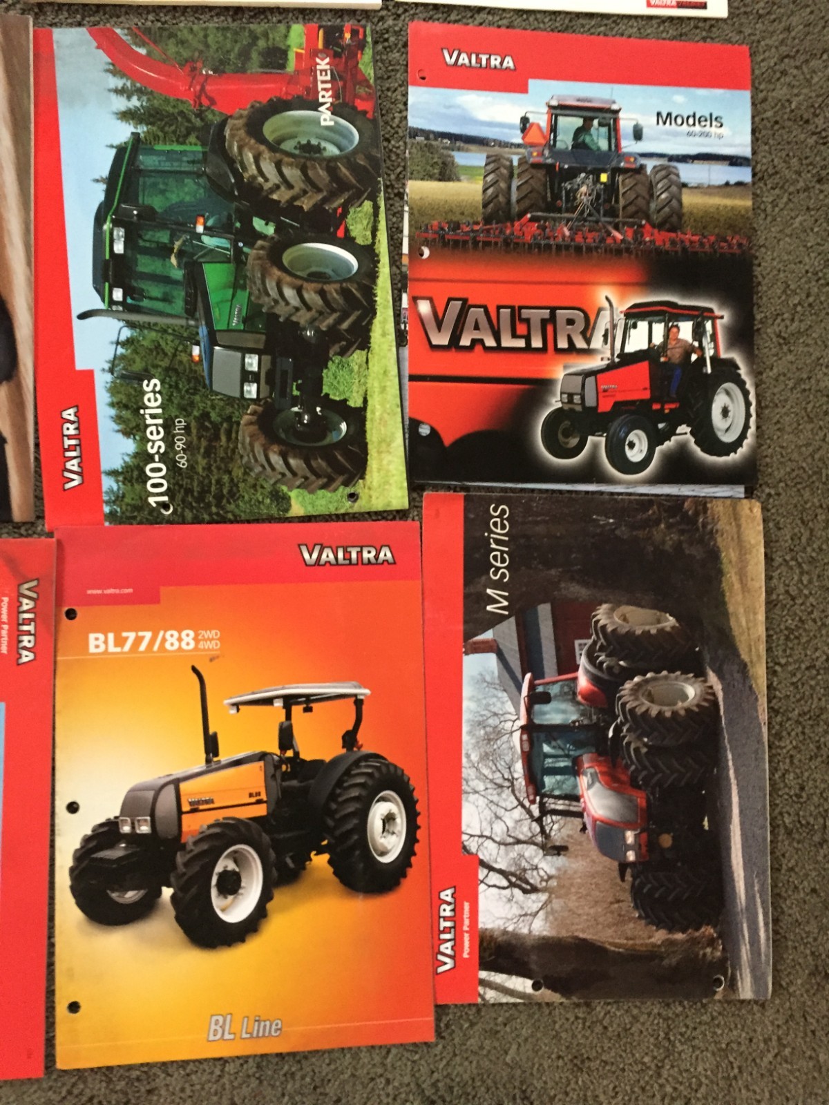 BIG Lot of 25 McCormick & Valtra equipment brochures Literature advertising