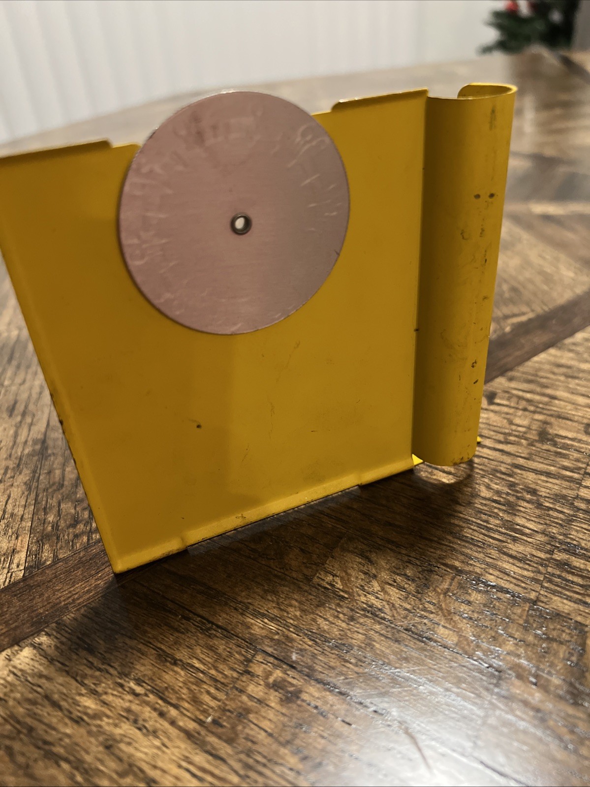 Vintage Farm Advertising Rain Gauge – Roland Rudnik Tractor – Metal