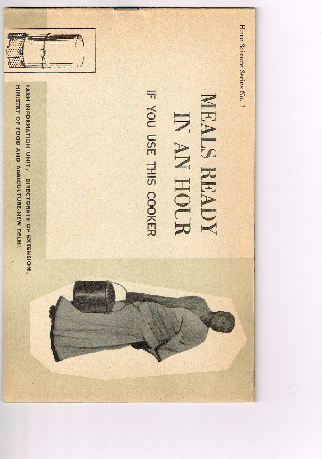 Vintage 1960s Farm Brochure India New Delhi Mals Ready in an Hour