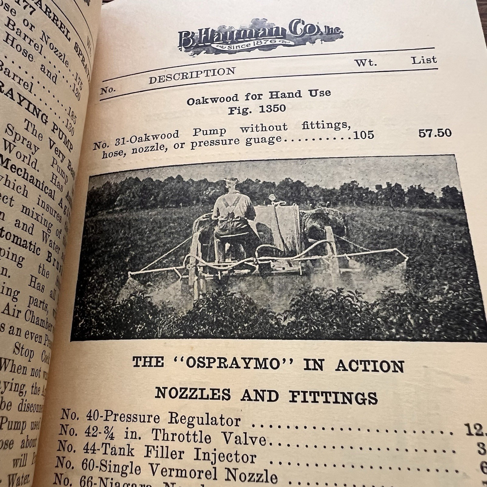 1925 B Hayman Catalog Los Angeles Farming Equipment Vintage Agriculture Rare