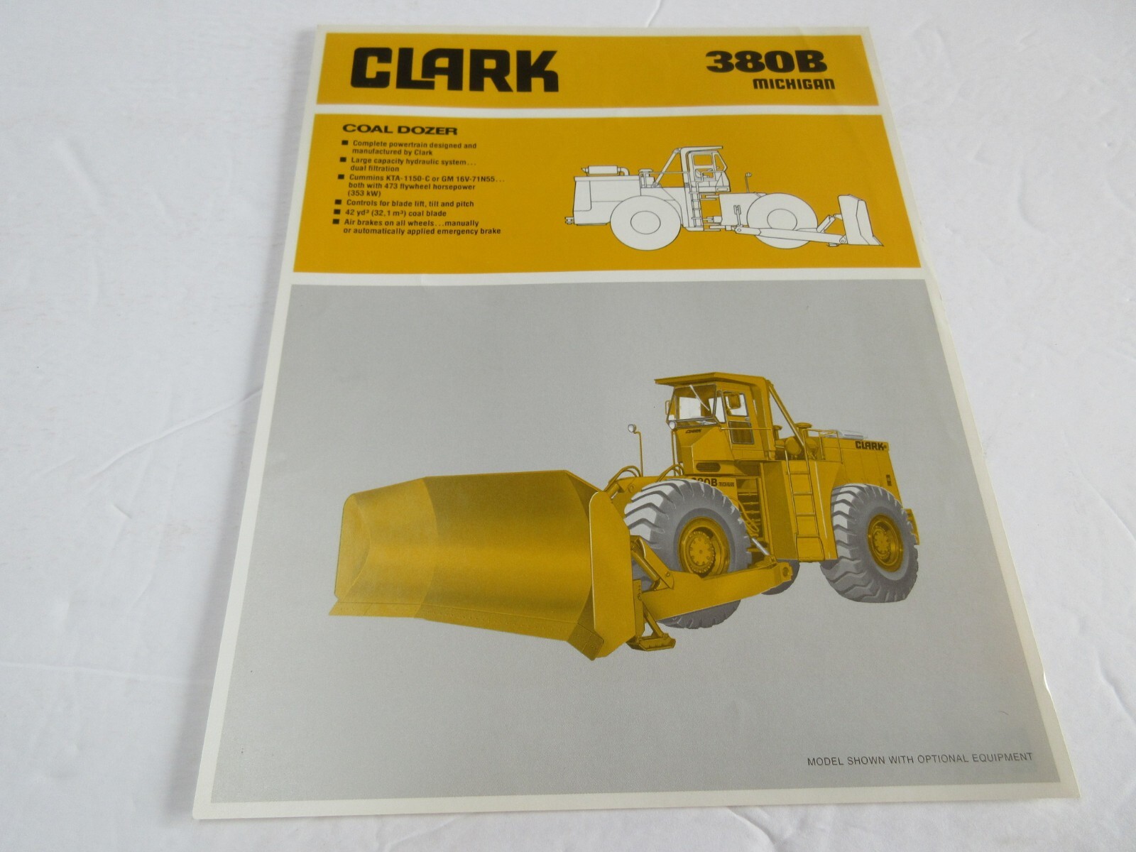 Clark Michigan 380B Coal Dozer 2 Page