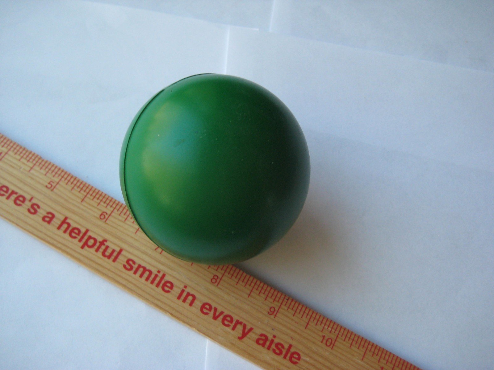 Cargill advertising Foam Ball, 3 inch diameter