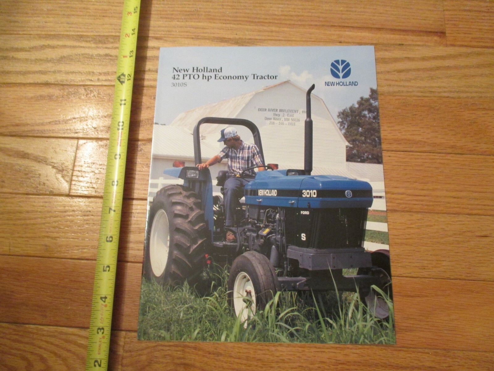 New Holland Tractor 42 PTO HP Economy tractors Dealer sales brochure