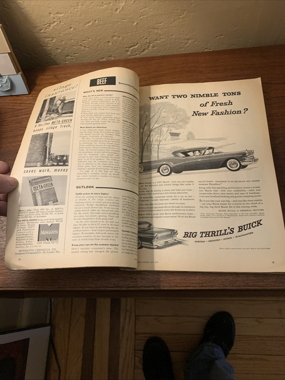 ‘SUCCESSFUL FARMING’ MAGAZINE – MAY ‘57- MAGAZINE OF FARM BUSINESS & FARM HOMES