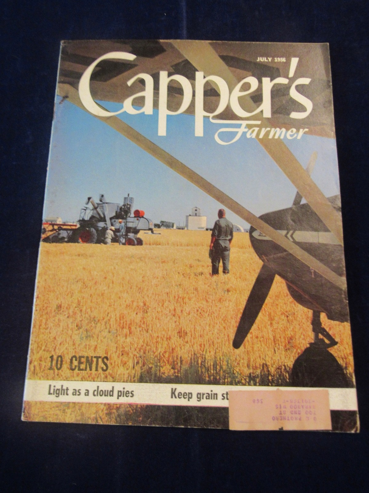 Vintage July 1956 Capper&rsquo;s Farmer Magazine Machinery & Equipment C584