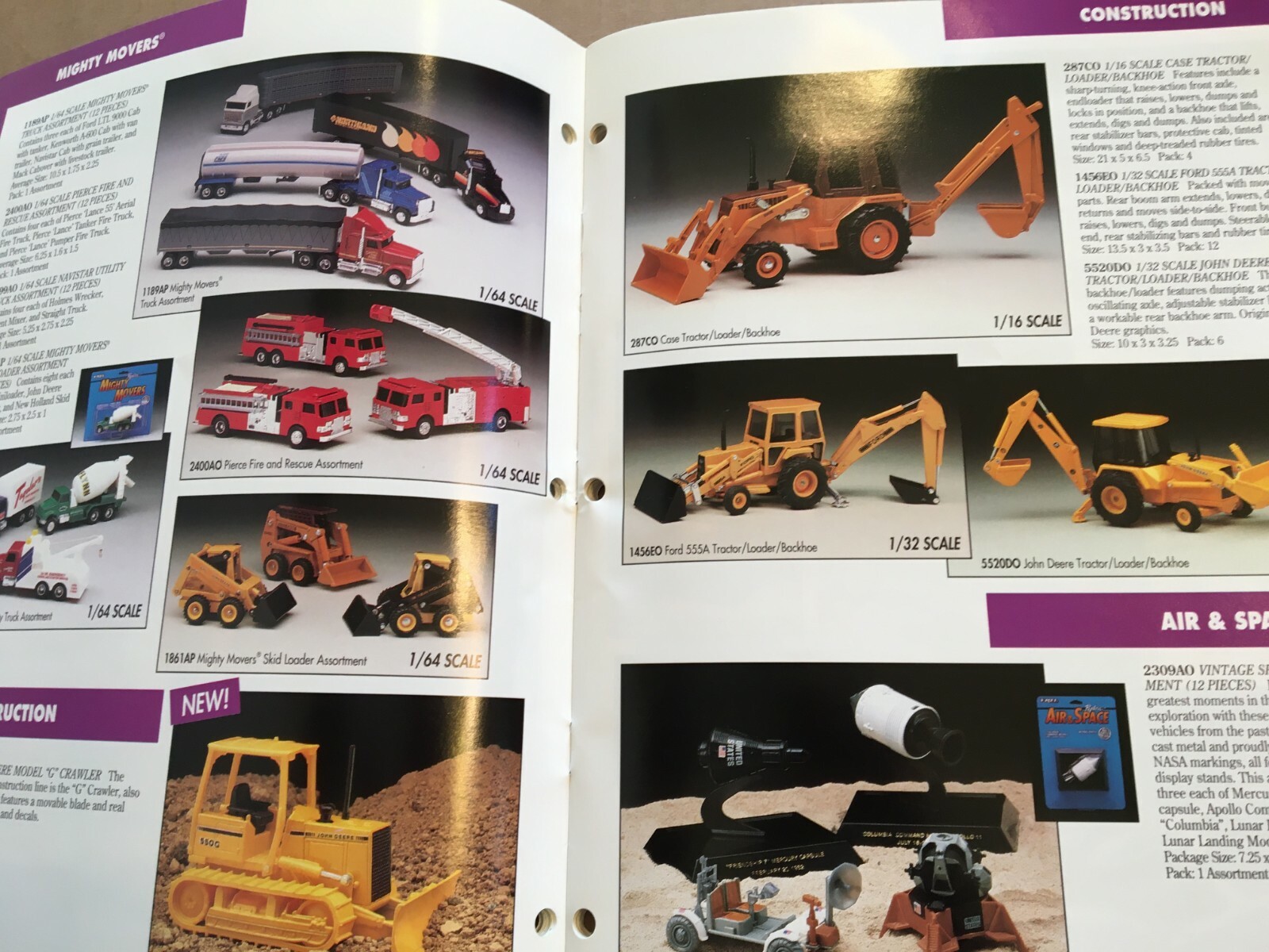 Ertl Toys Brochure 1991 (Nice)