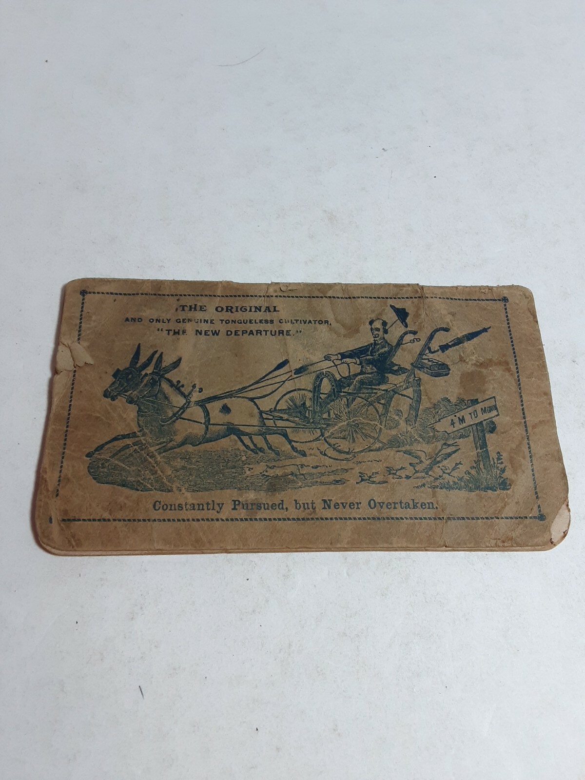 The Pattee Plow Company New Departure 2 Horse Walking Cultivator Brochure