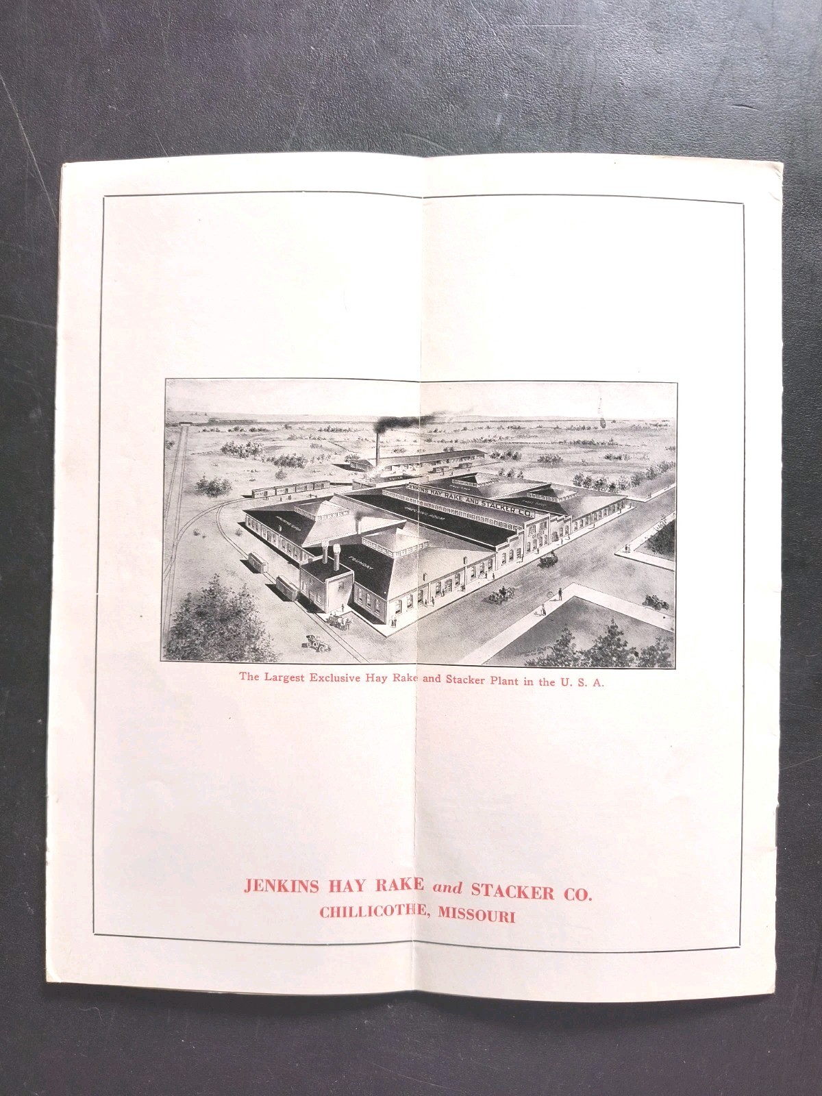 1910s Jenkins Hay Rake Moline NB Farm Dealer Sales Brochure Advertising