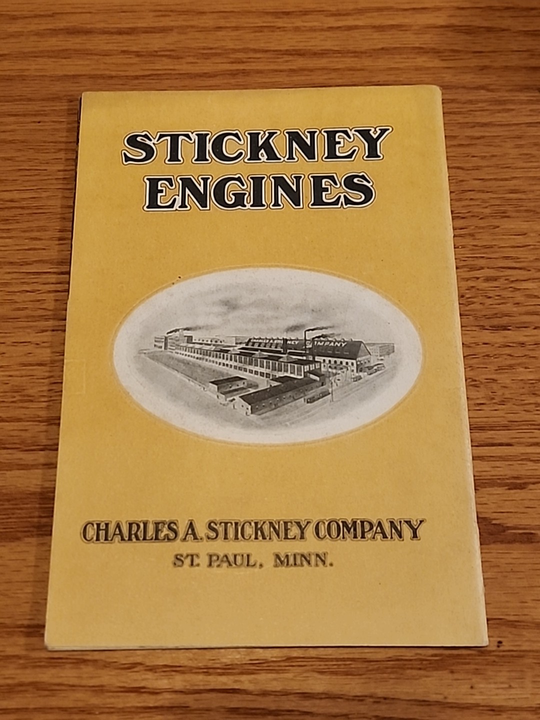 Stickney Gasoline Engines Sales Brochure Catalog St Paul Minnesota