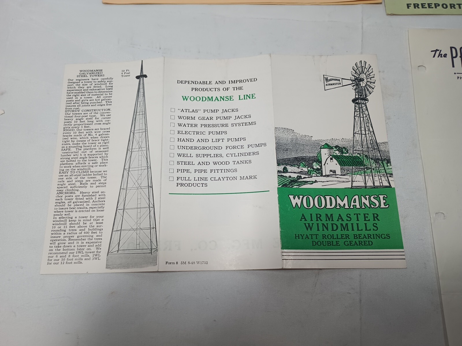 Lot Of Vintage Original Advertising Brochures Agriculture Woodmanse G94 4