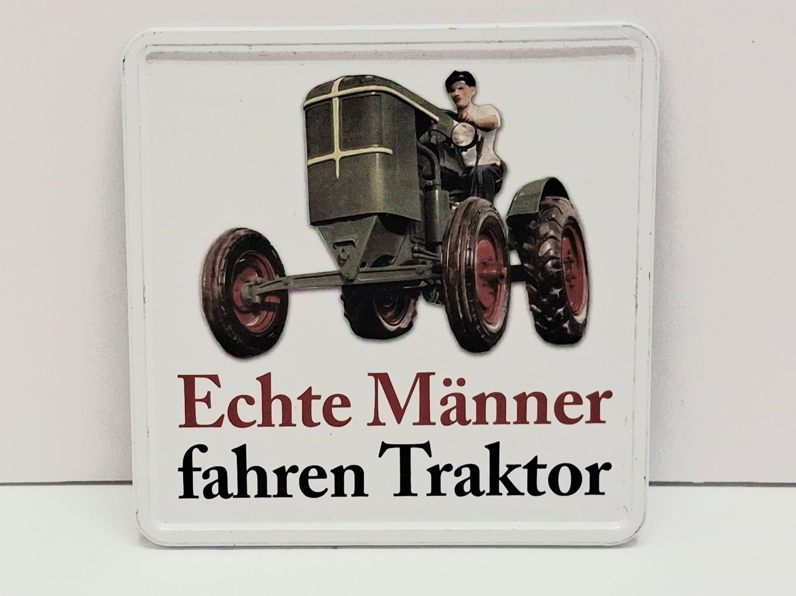 Deutz Tractor Metal Coaster Echte Manner Fahren Traktor Real Men Drive Tractors