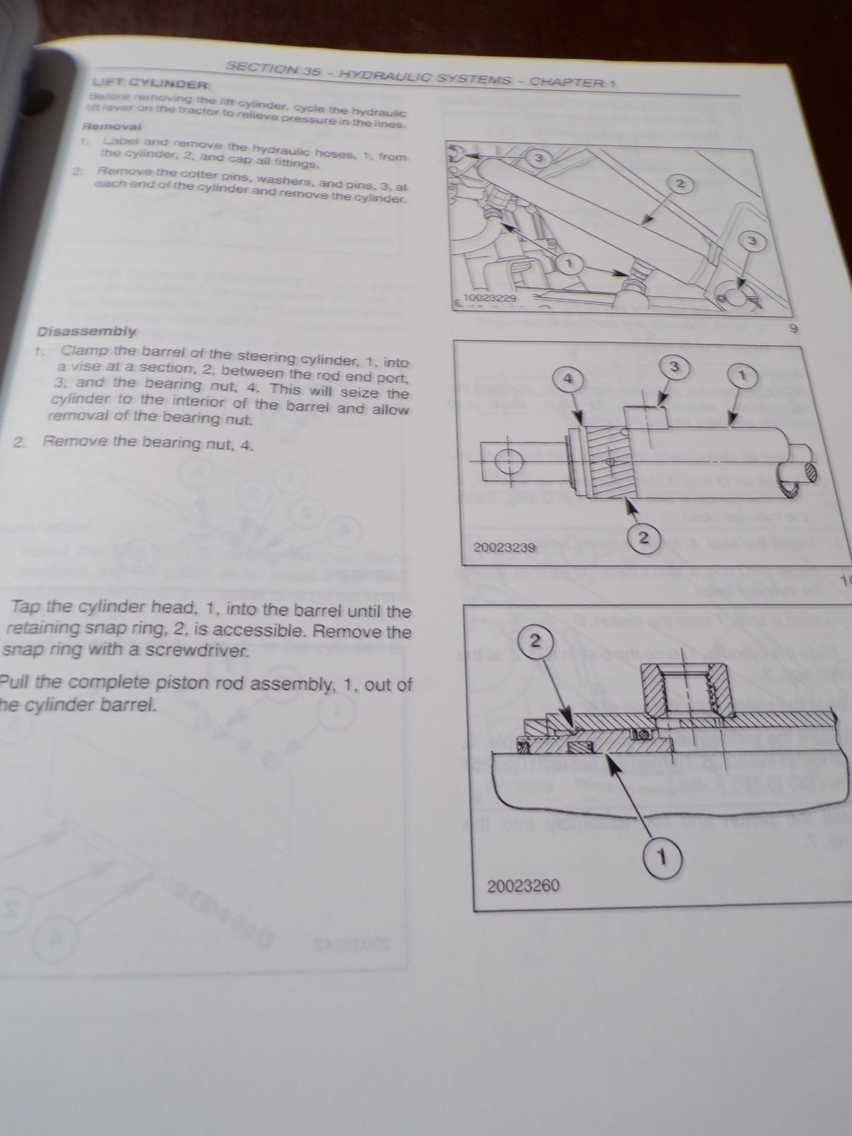 New Holland 216 Rake Repair Manual 2004