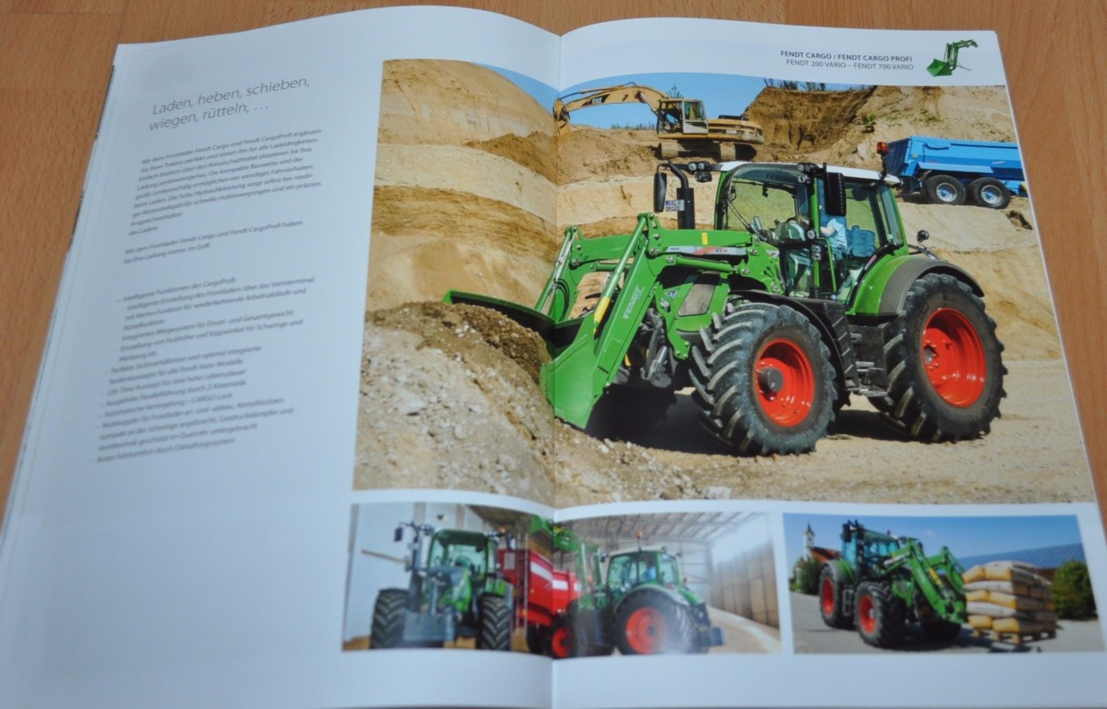 Fendt Applications tractors Brochure Prospekt