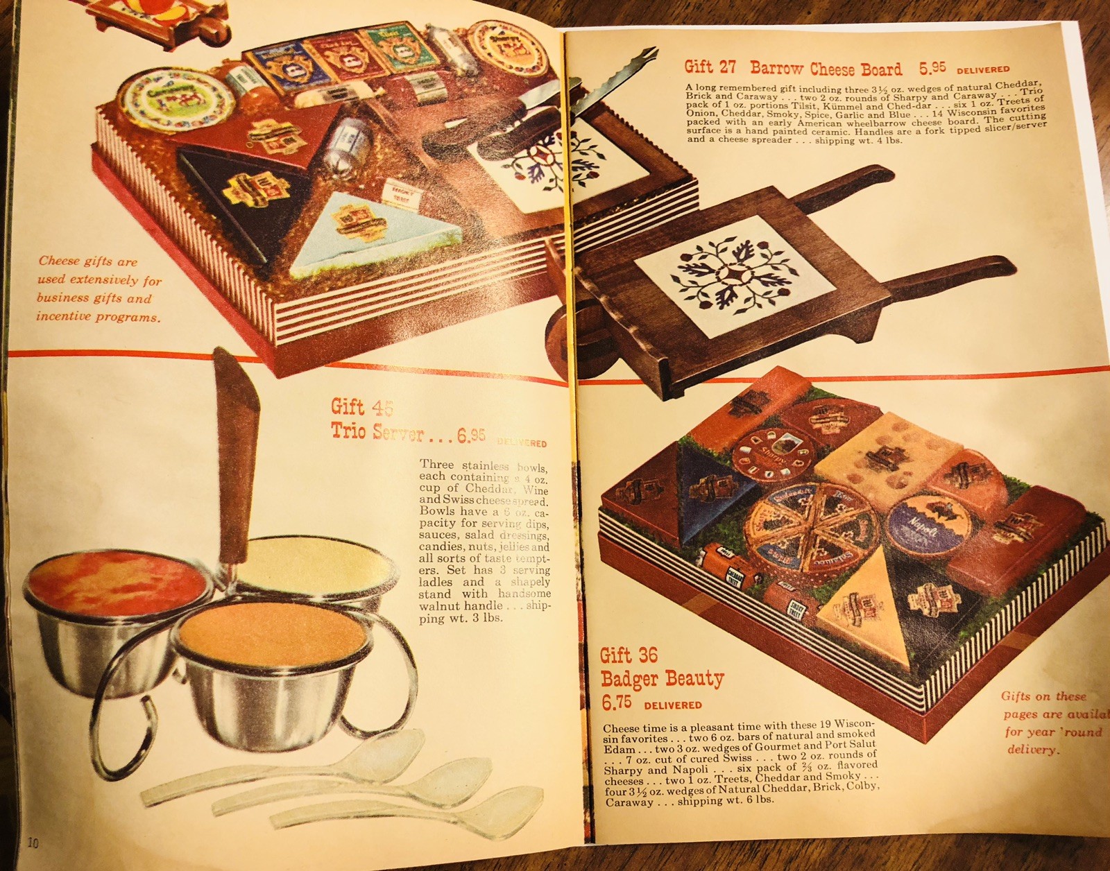 Vintage 60s Wisconsin Cheese Makers Guild 40 Page Catalog September 1969