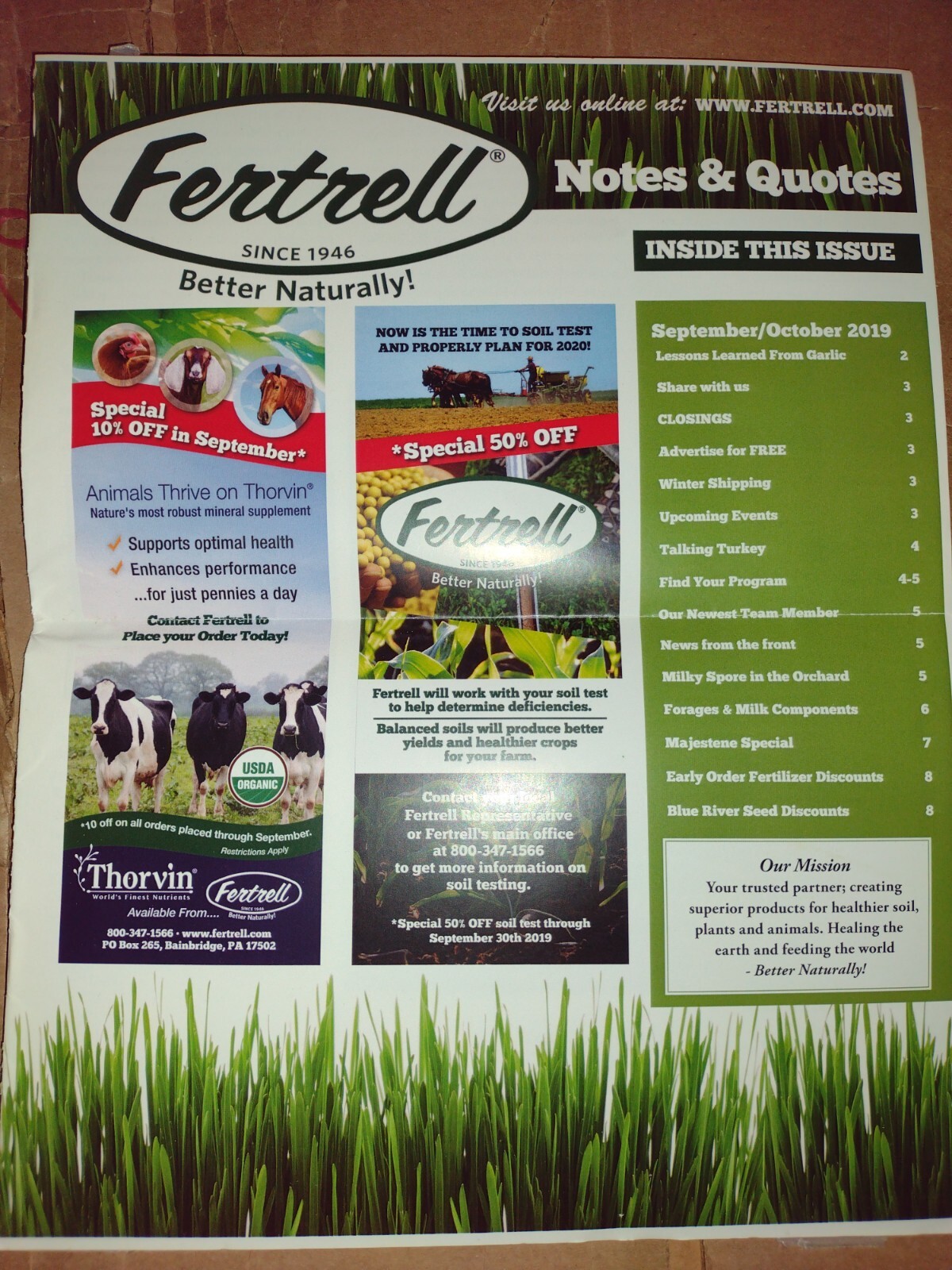 Lot Of 33 Fertilizer Brochures 2000&rsquo;s See Photos Very Good Condition